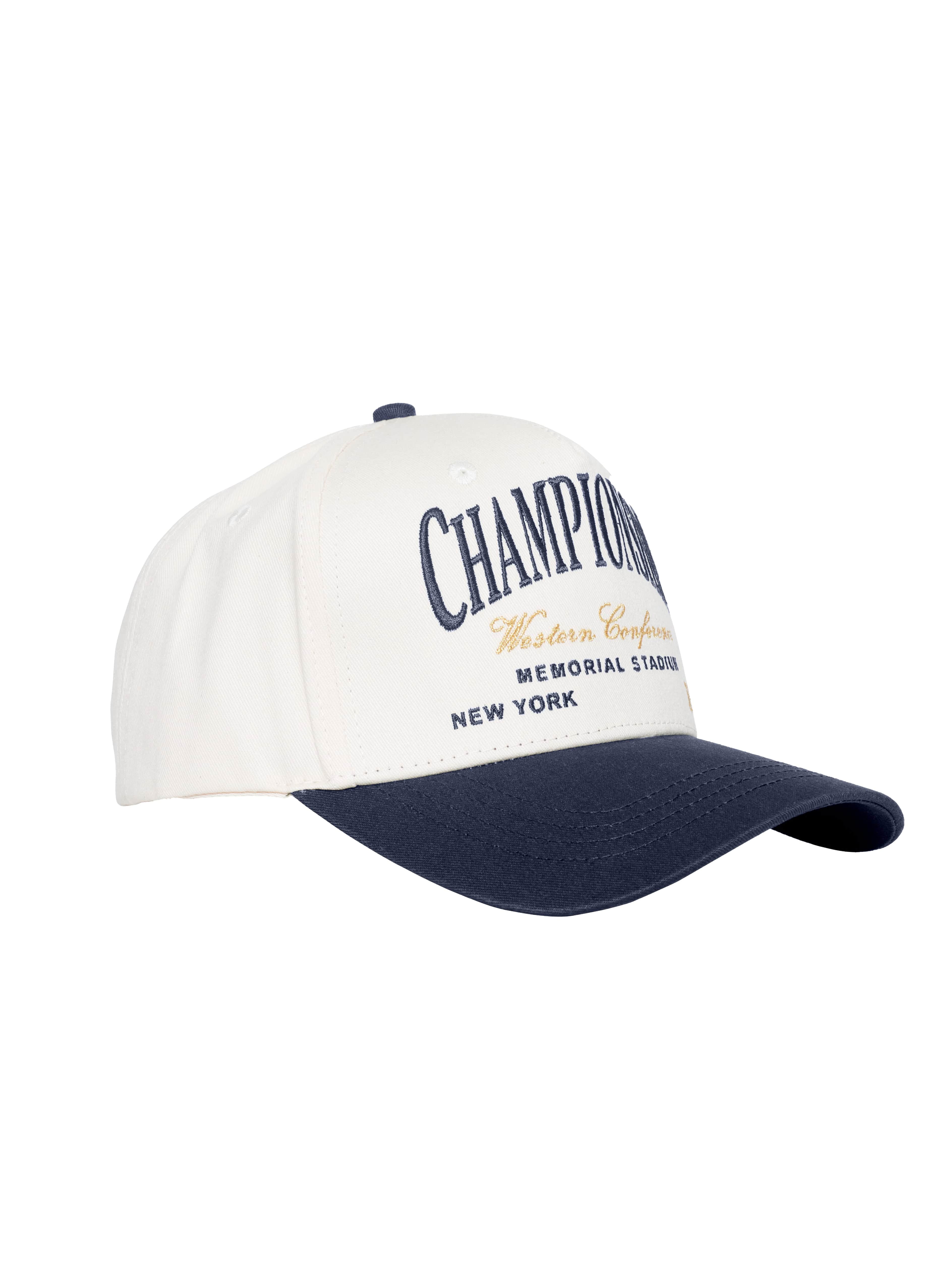 CLUB 1984. 1984 Championship Cap - Off White/Navy Accessories 1984-2024-0293-10