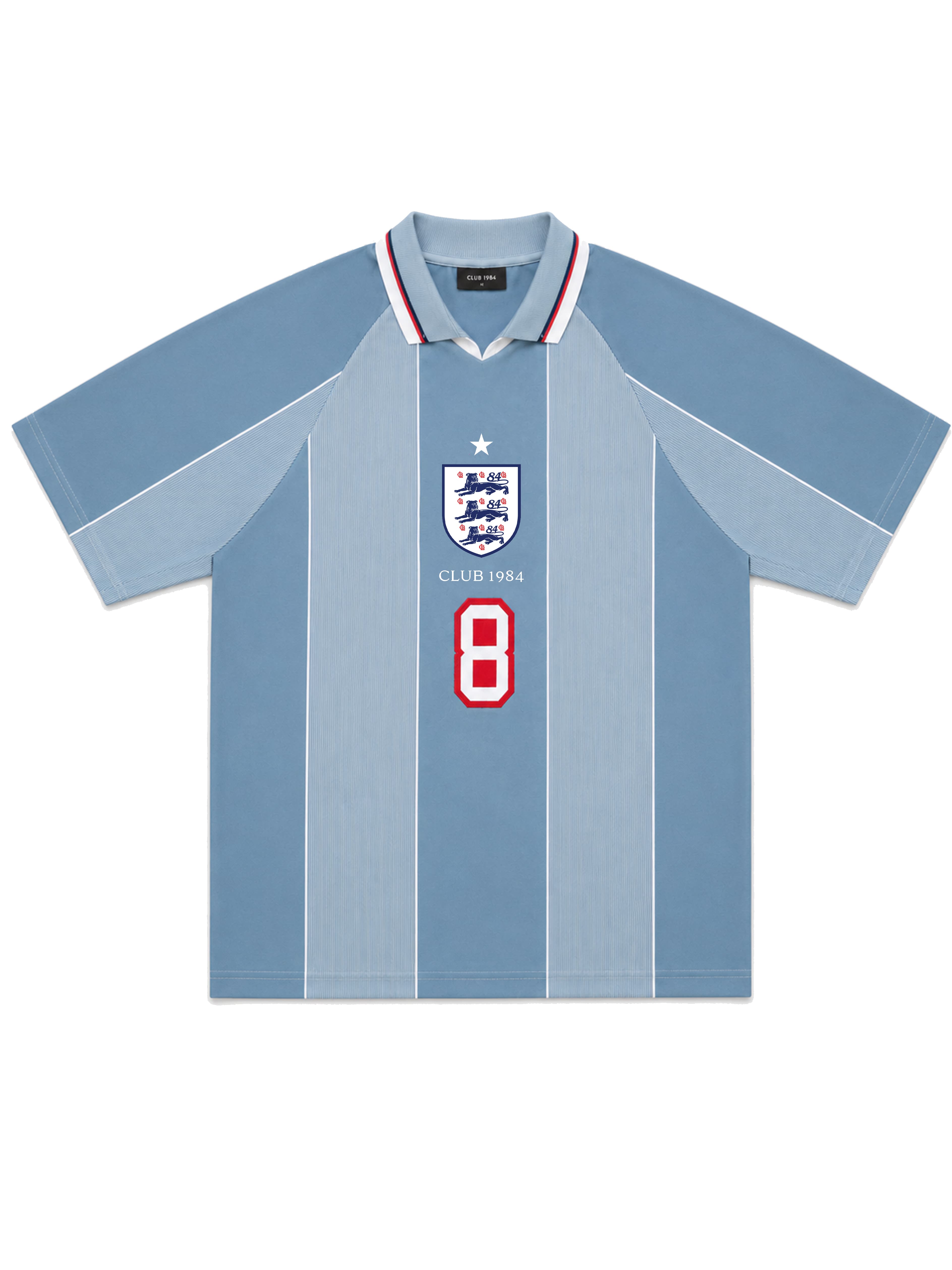 CLUB 1984. 1984 Football Jersey - Blue T-Shirt