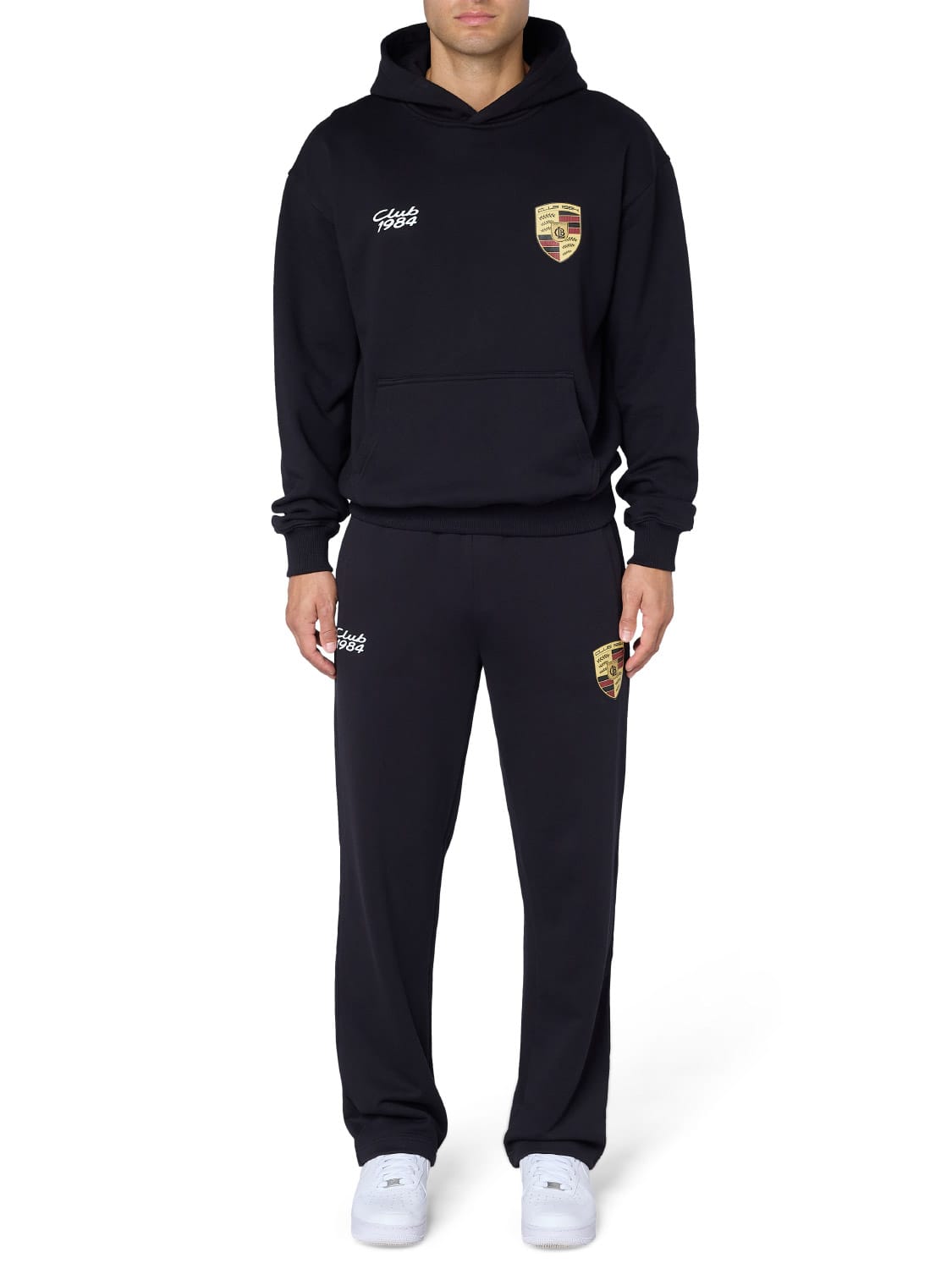 CLUB 1984. 911 Sweatpants - Black Sweatpants