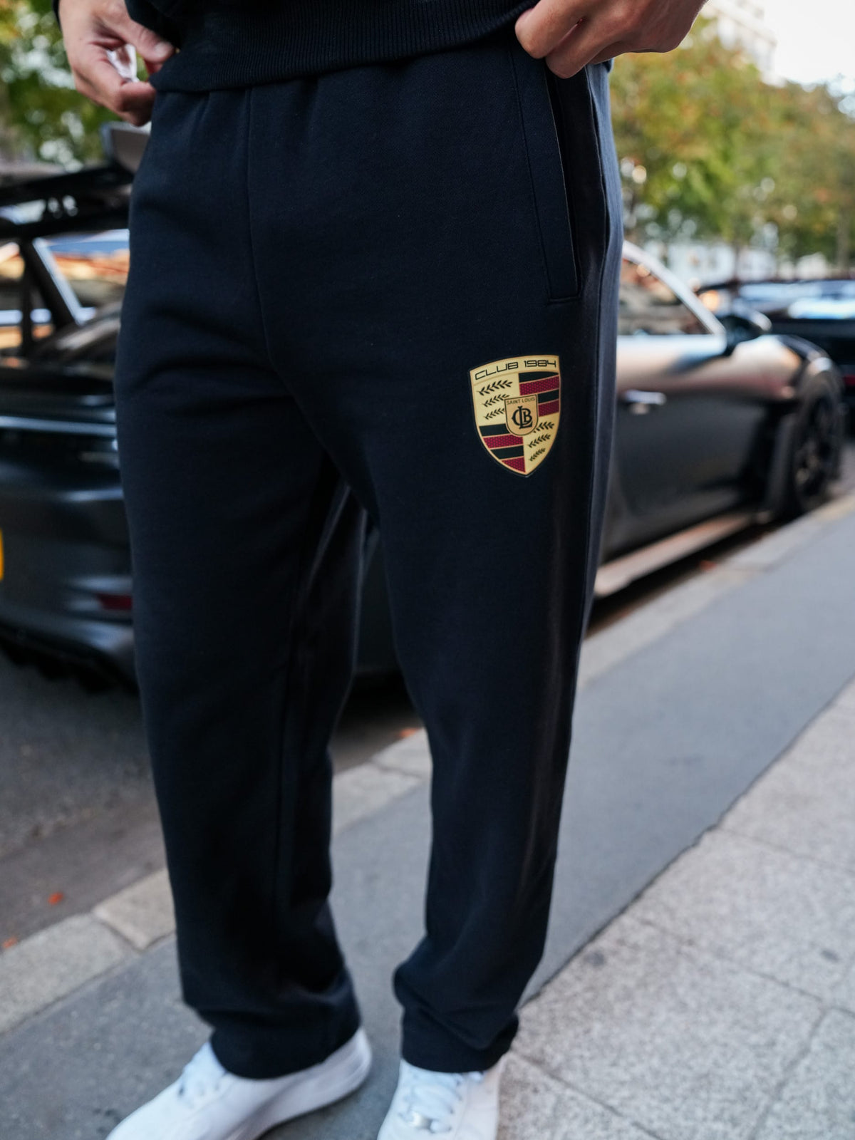 CLUB 1984. 911 Sweatpants - Black Sweatpants