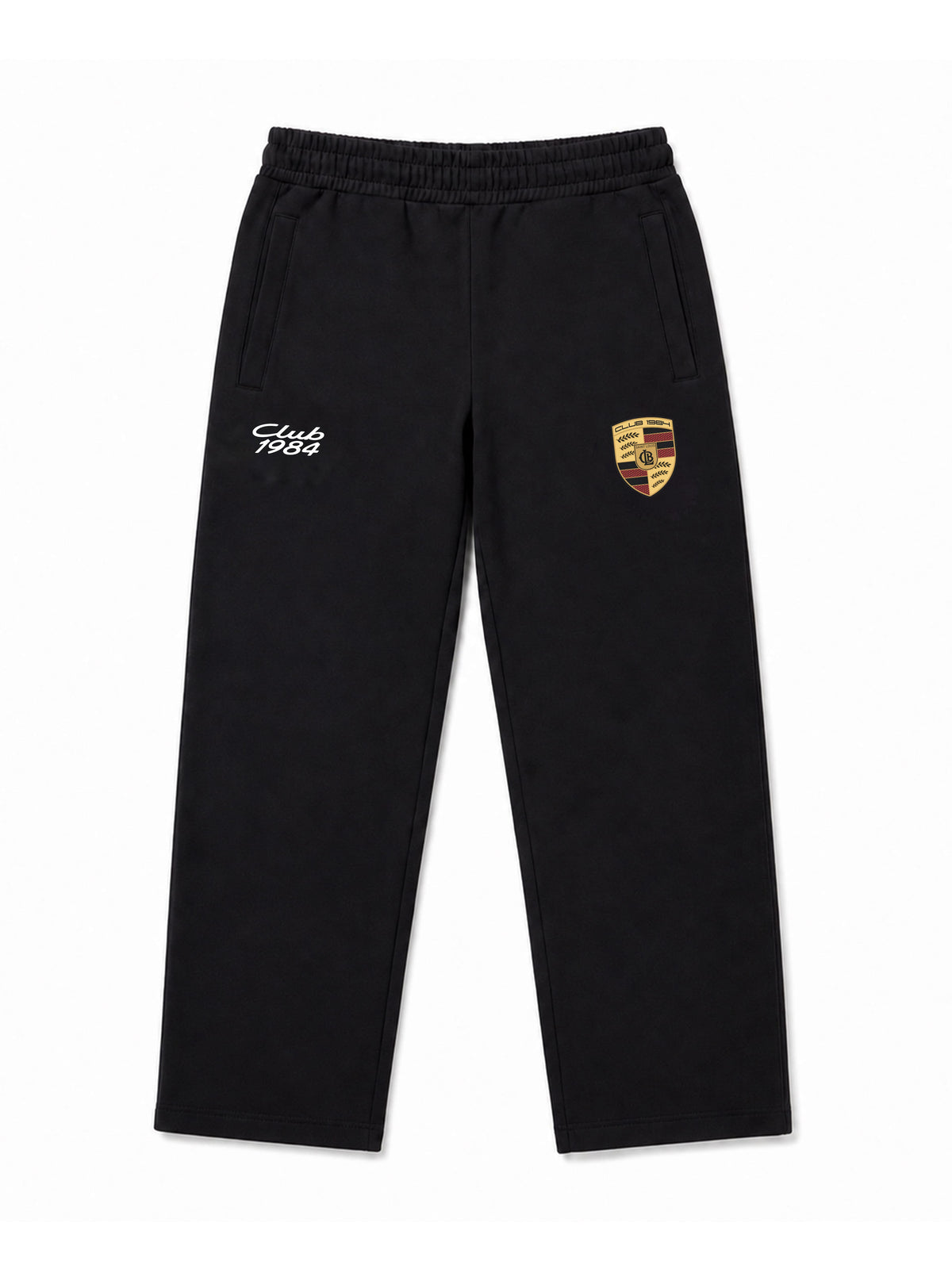 CLUB 1984. 911 Sweatpants - Black Sweatpants