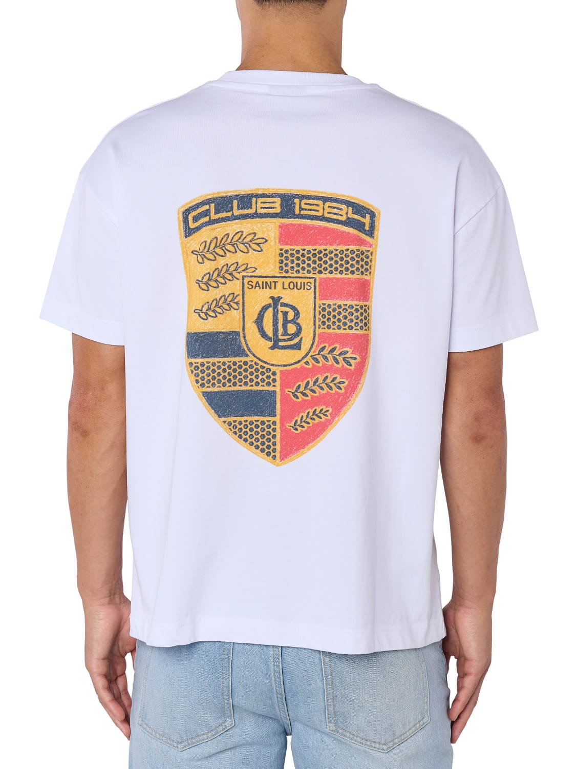 CLUB 1984. 911 T-shirt - White T-Shirt