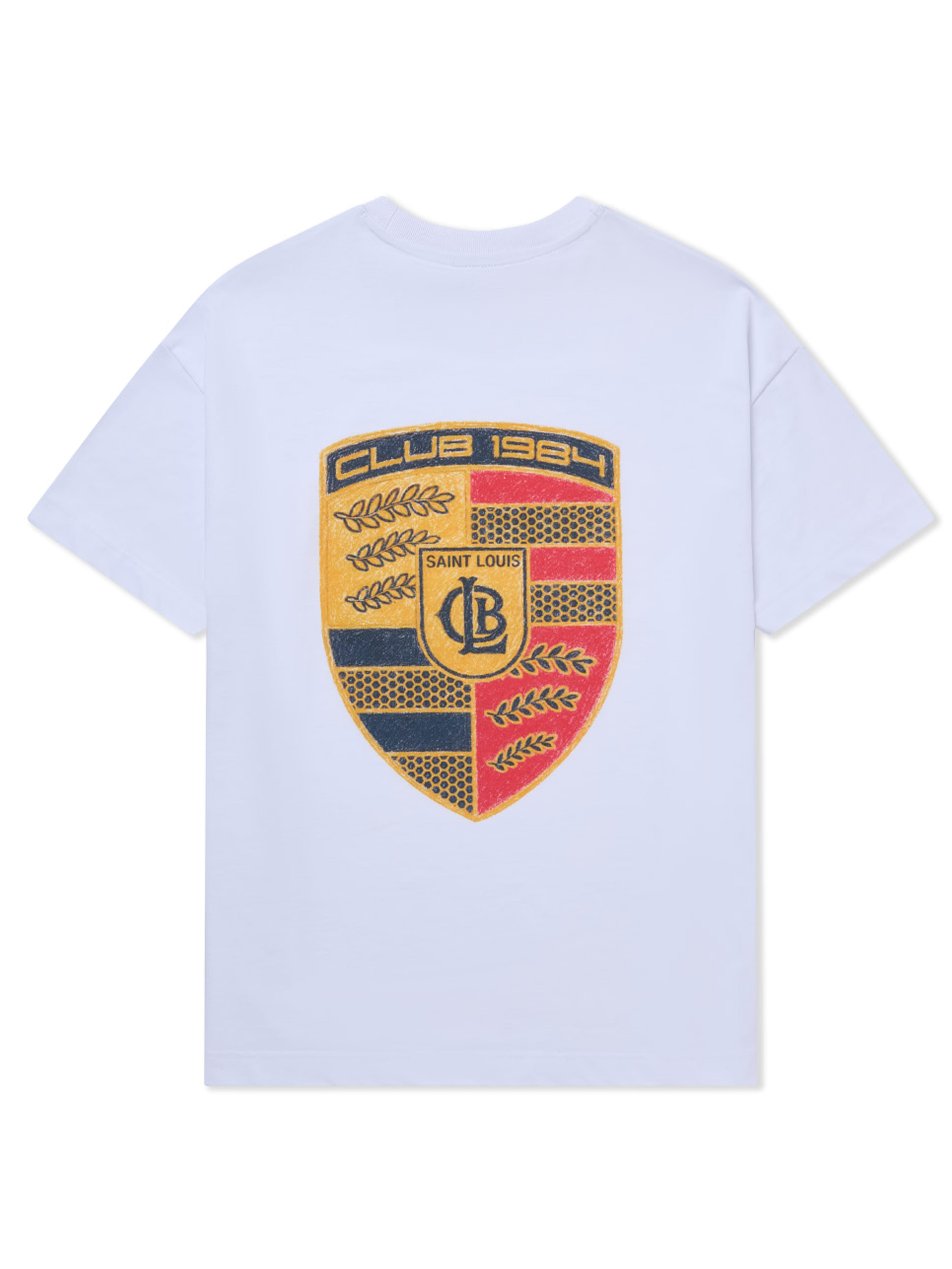 CLUB 1984. 911 T-shirt - White T-Shirt