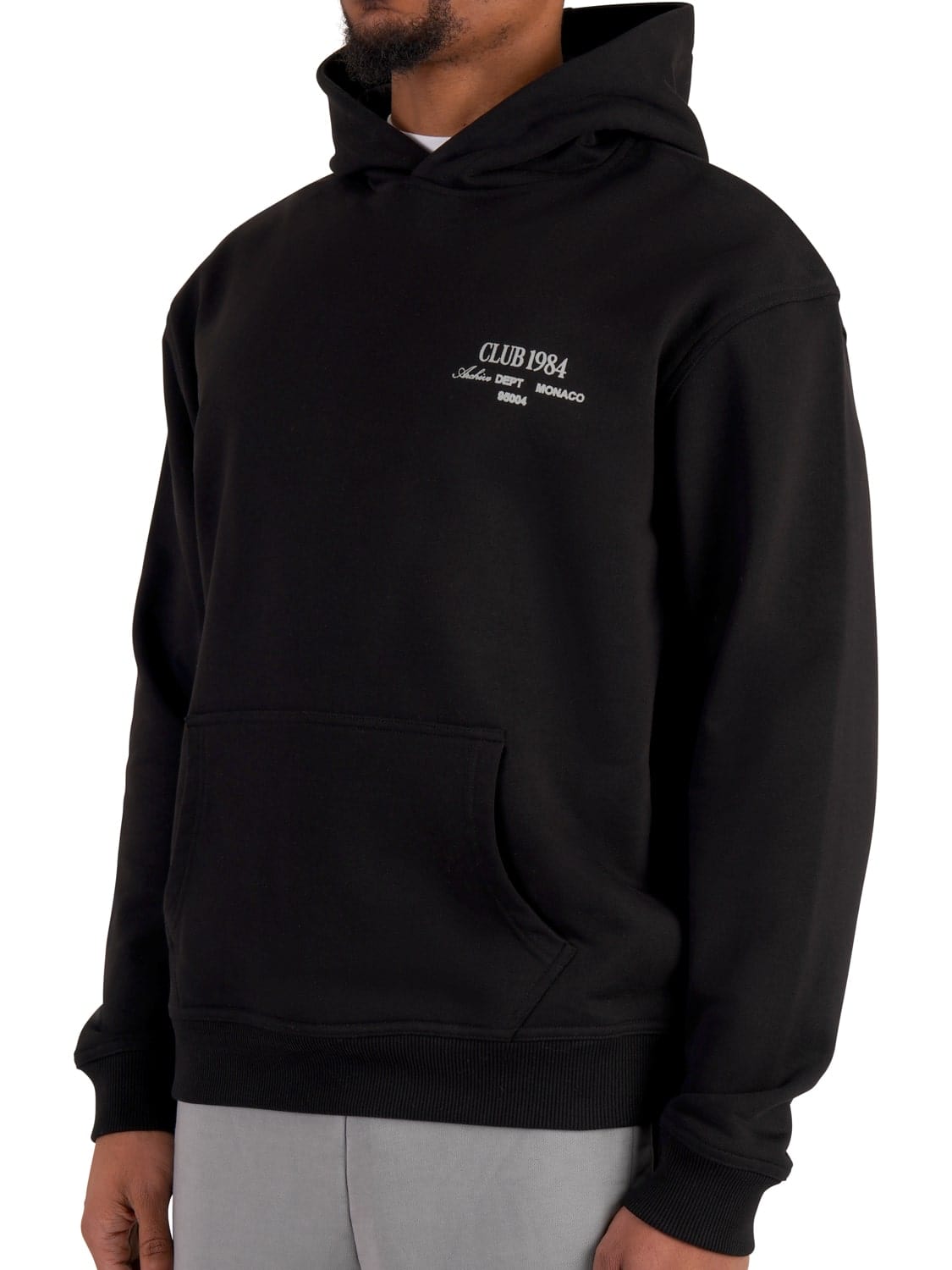 CLUB 1984. Atelier Dept Hoodie - Black Hoodie