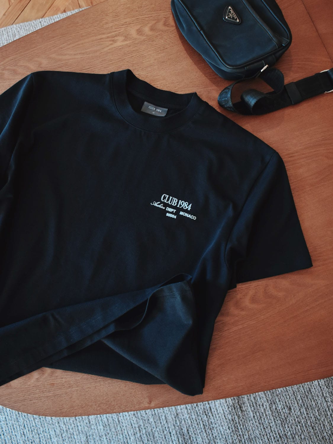 CLUB 1984. Atelier Dept T-shirt - Black T-Shirt