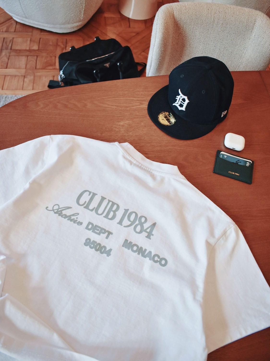 CLUB 1984. Atelier Dept T-shirt - White T-Shirt