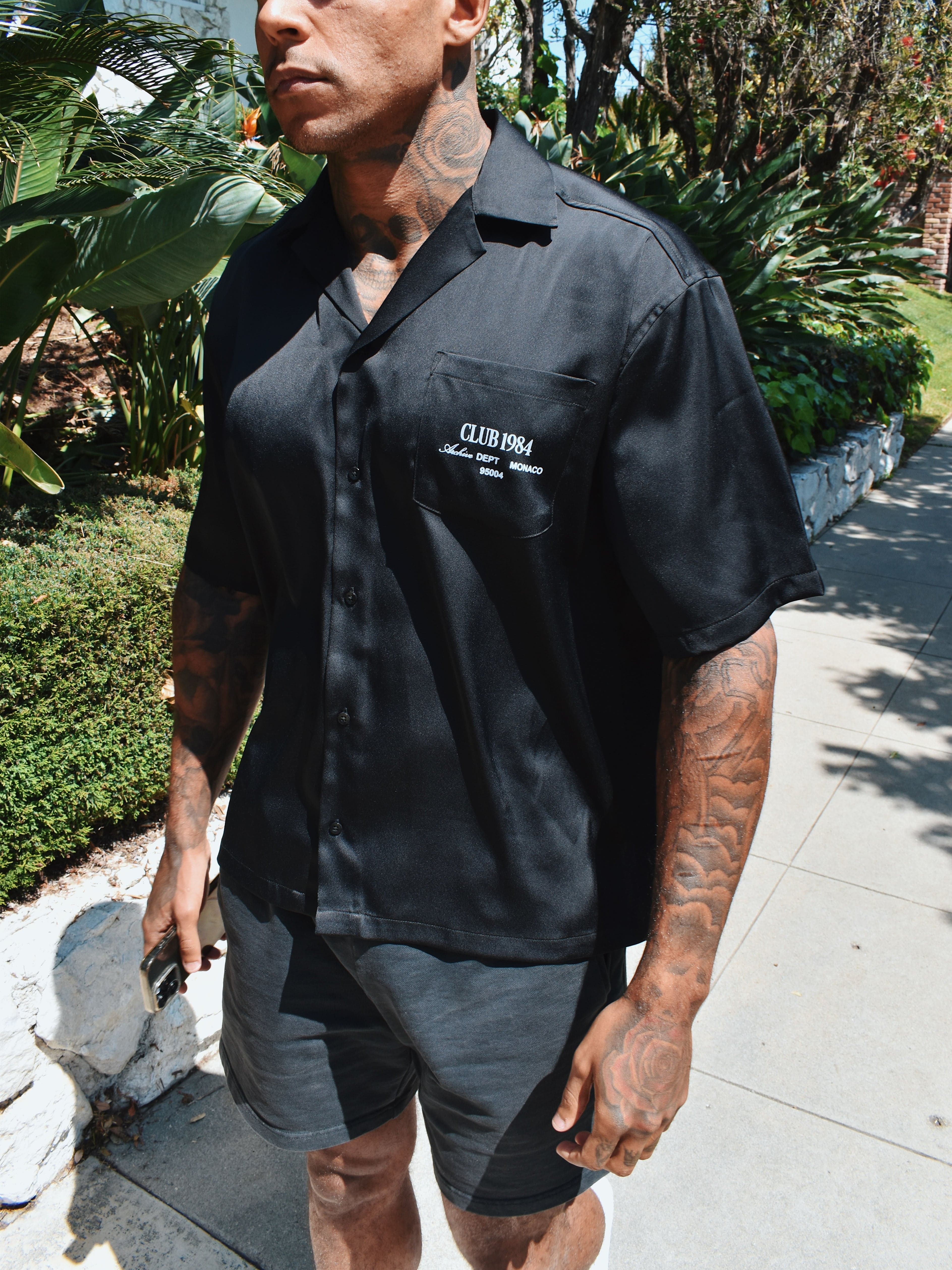 CLUB 1984. Atelier Shirt - Black Shirt