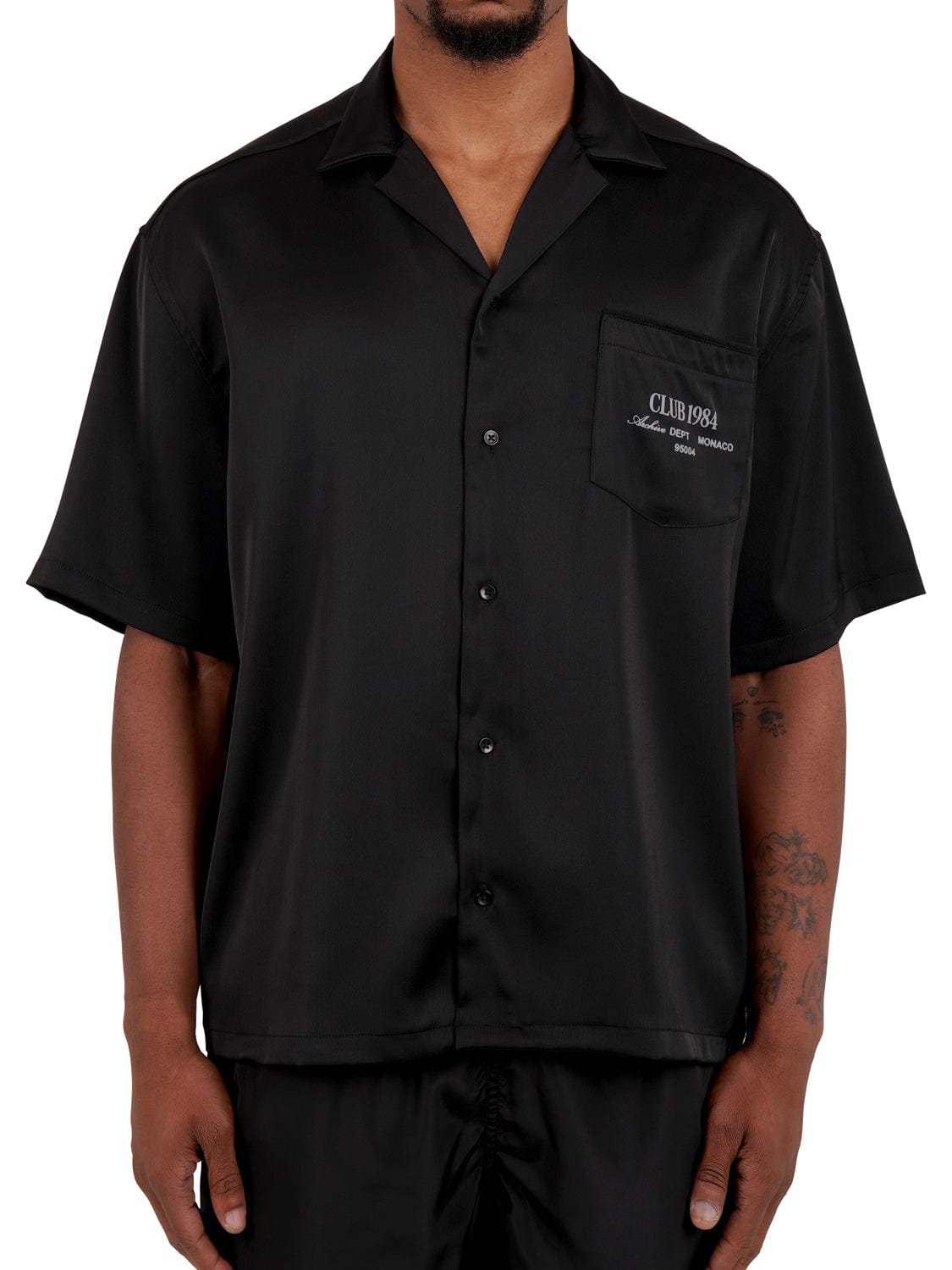 CLUB 1984. Atelier Shirt - Black Shirt