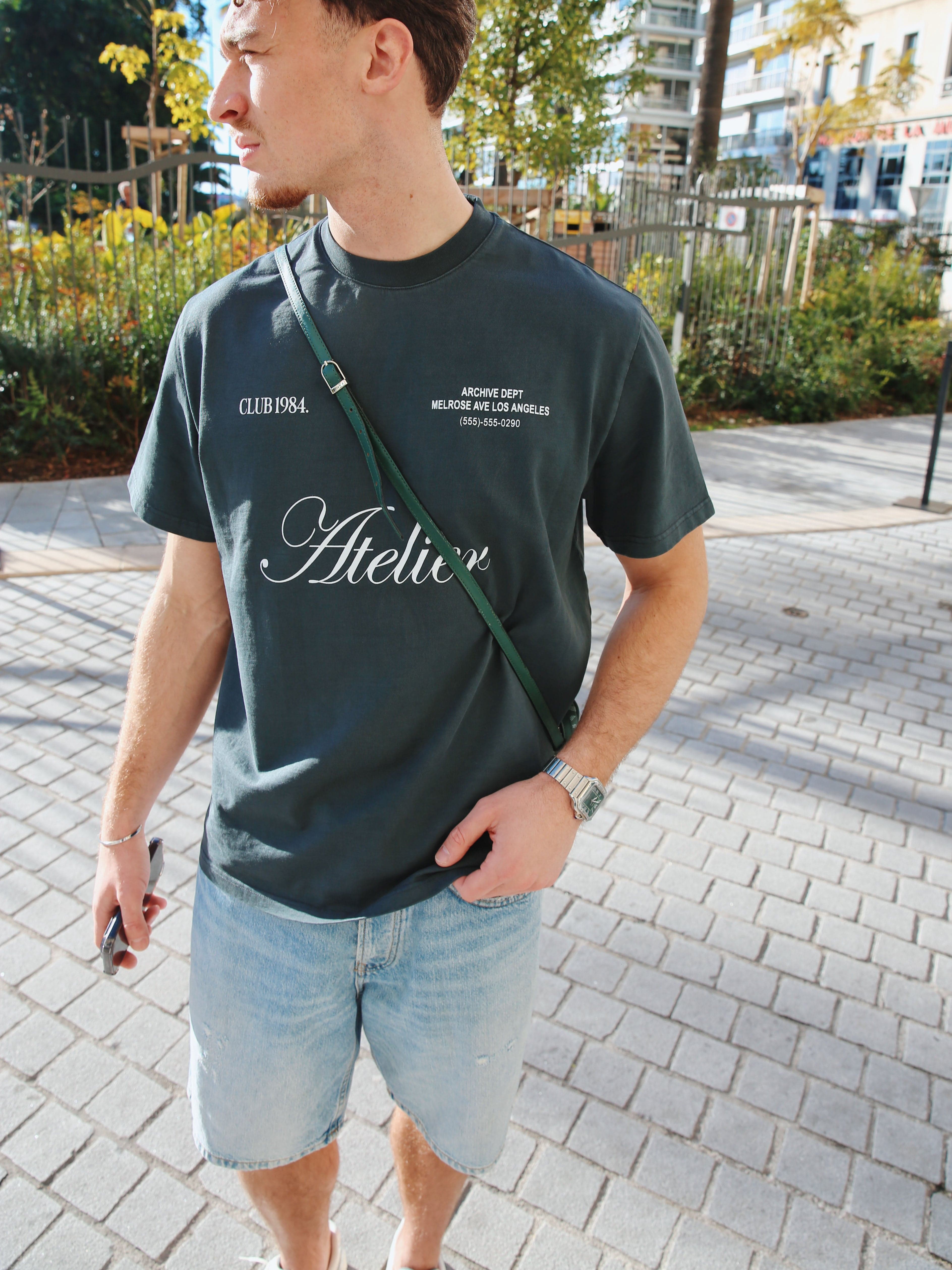 CLUB 1984. Atelier T-shirt - Washed Grey T-Shirt