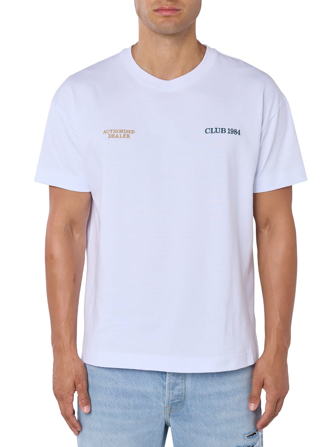 CLUB 1984. Authorised Dealer T-shirt - White T-Shirt