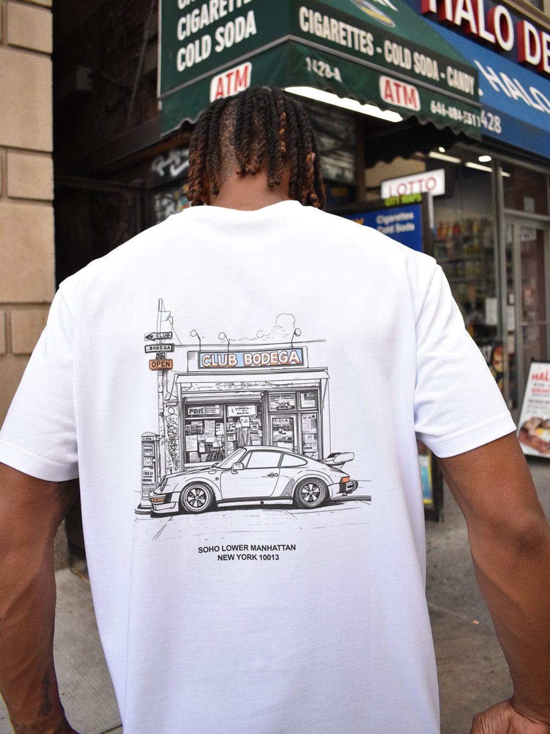 CLUB 1984. Bodega T-shirt - White T-Shirt