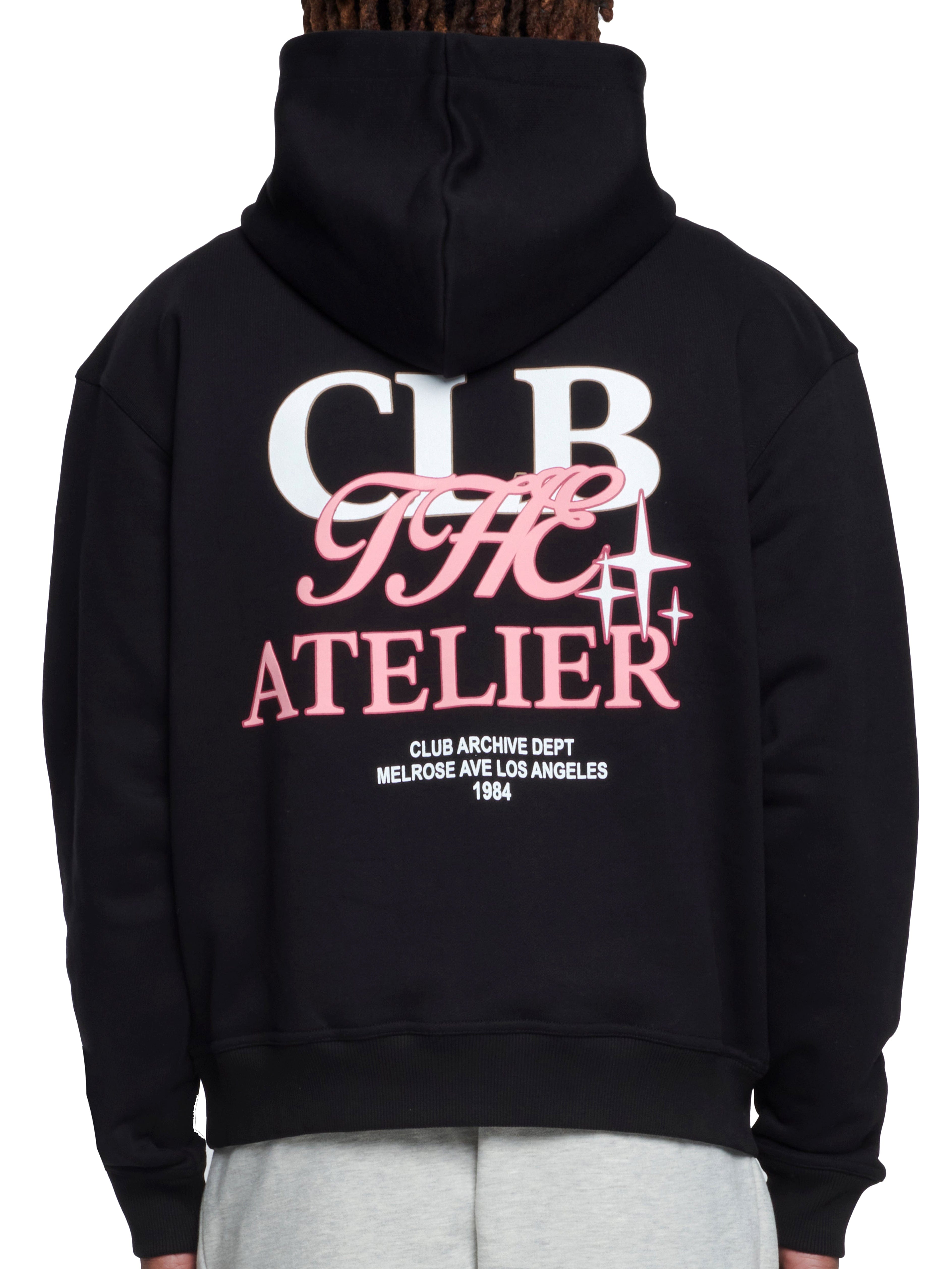 CLUB 1984. CLB Studio Hoodie - Black Hoodie