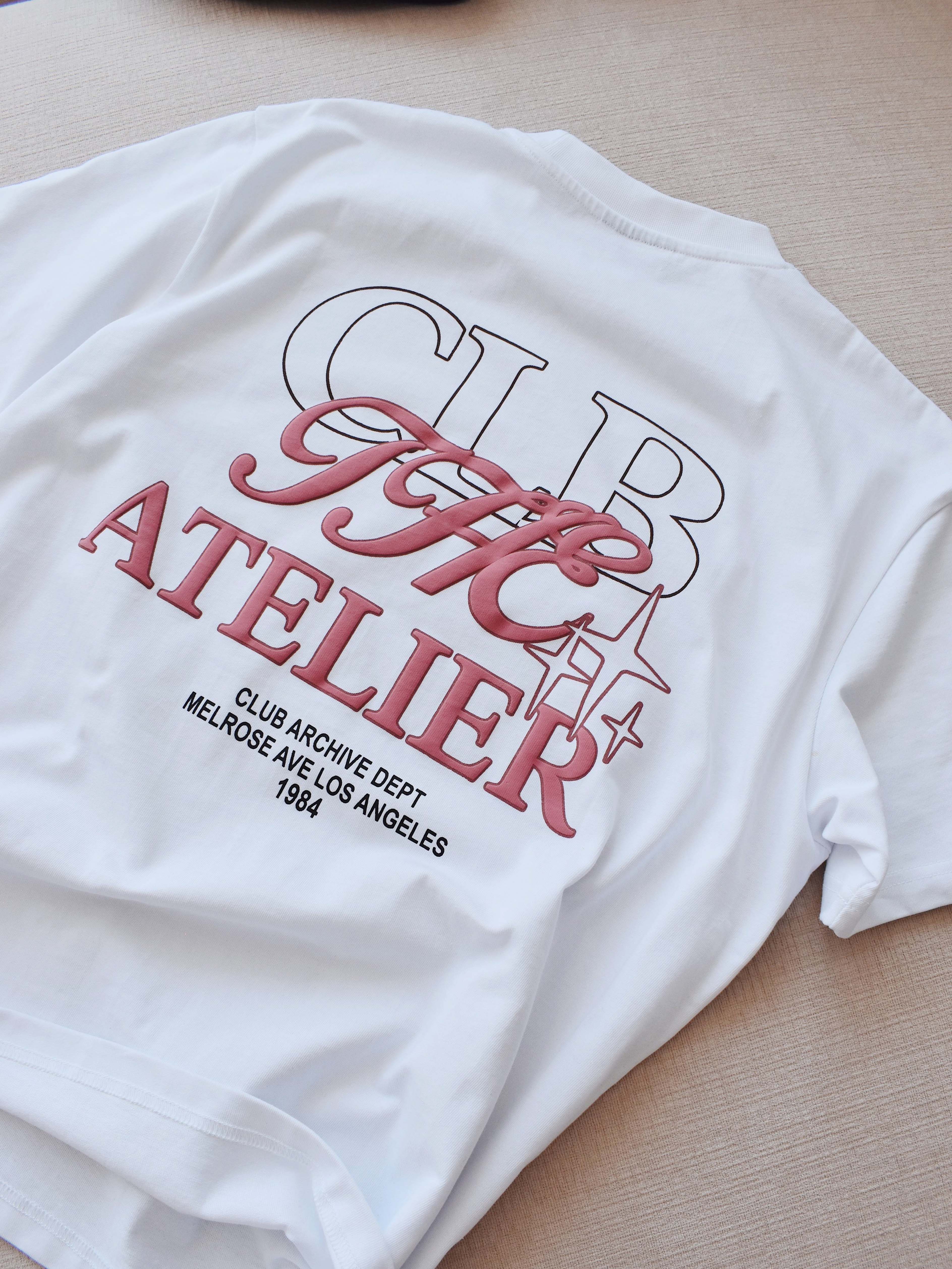 CLUB 1984. CLB Studio T-shirt - White T-Shirt