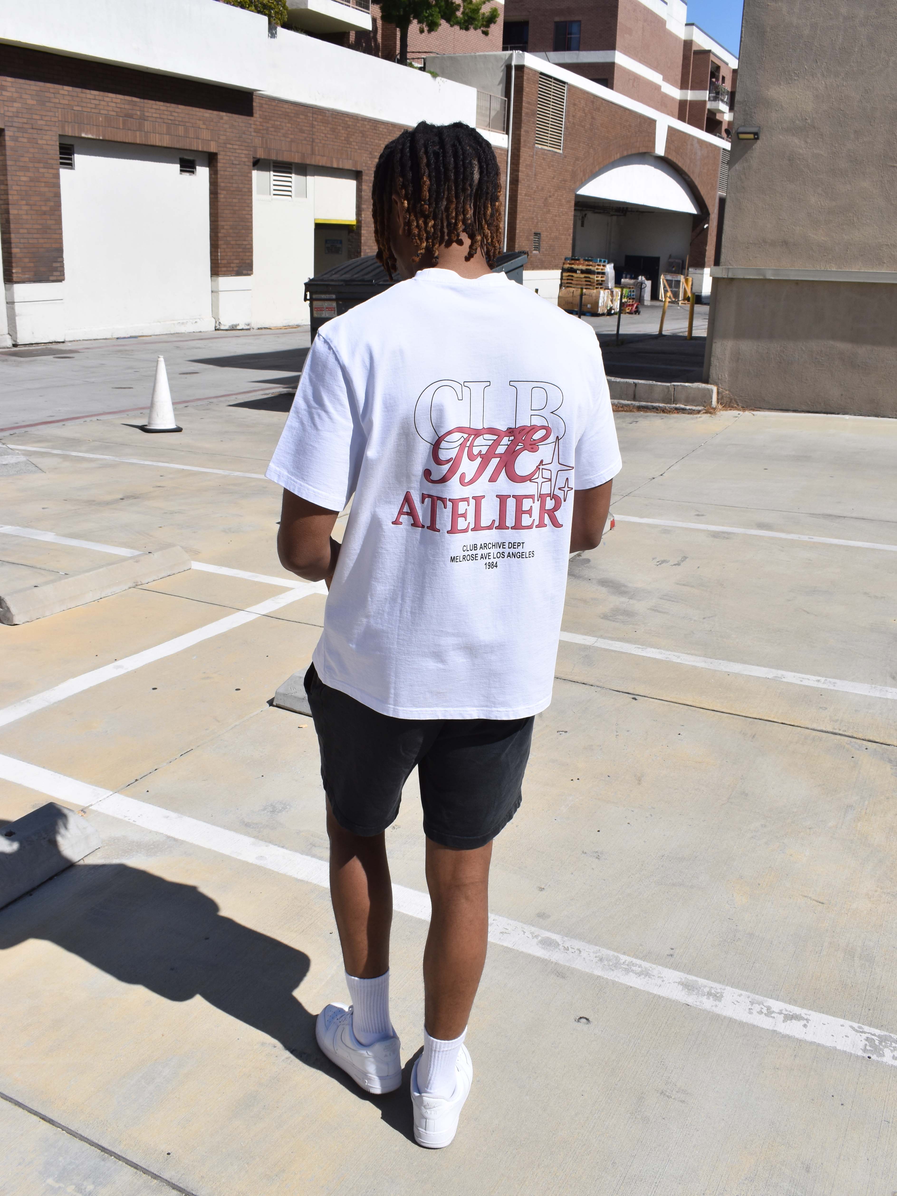 CLUB 1984. CLB Studio T-shirt - White T-Shirt