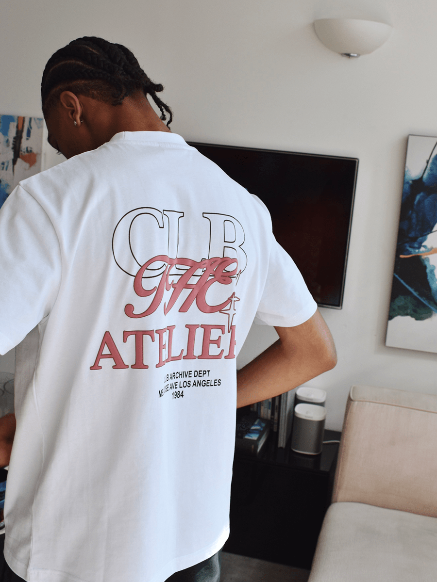 CLUB 1984. CLB Studio T-shirt - White T-Shirt
