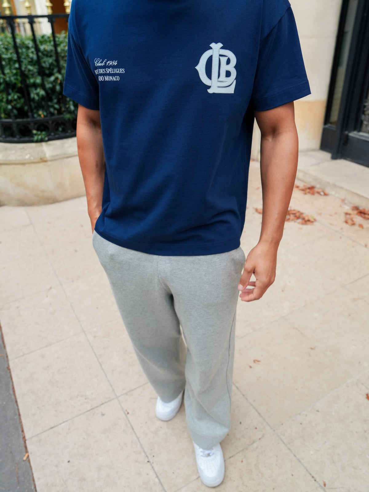 CLUB 1984. CLB T-shirt - Navy T-Shirt