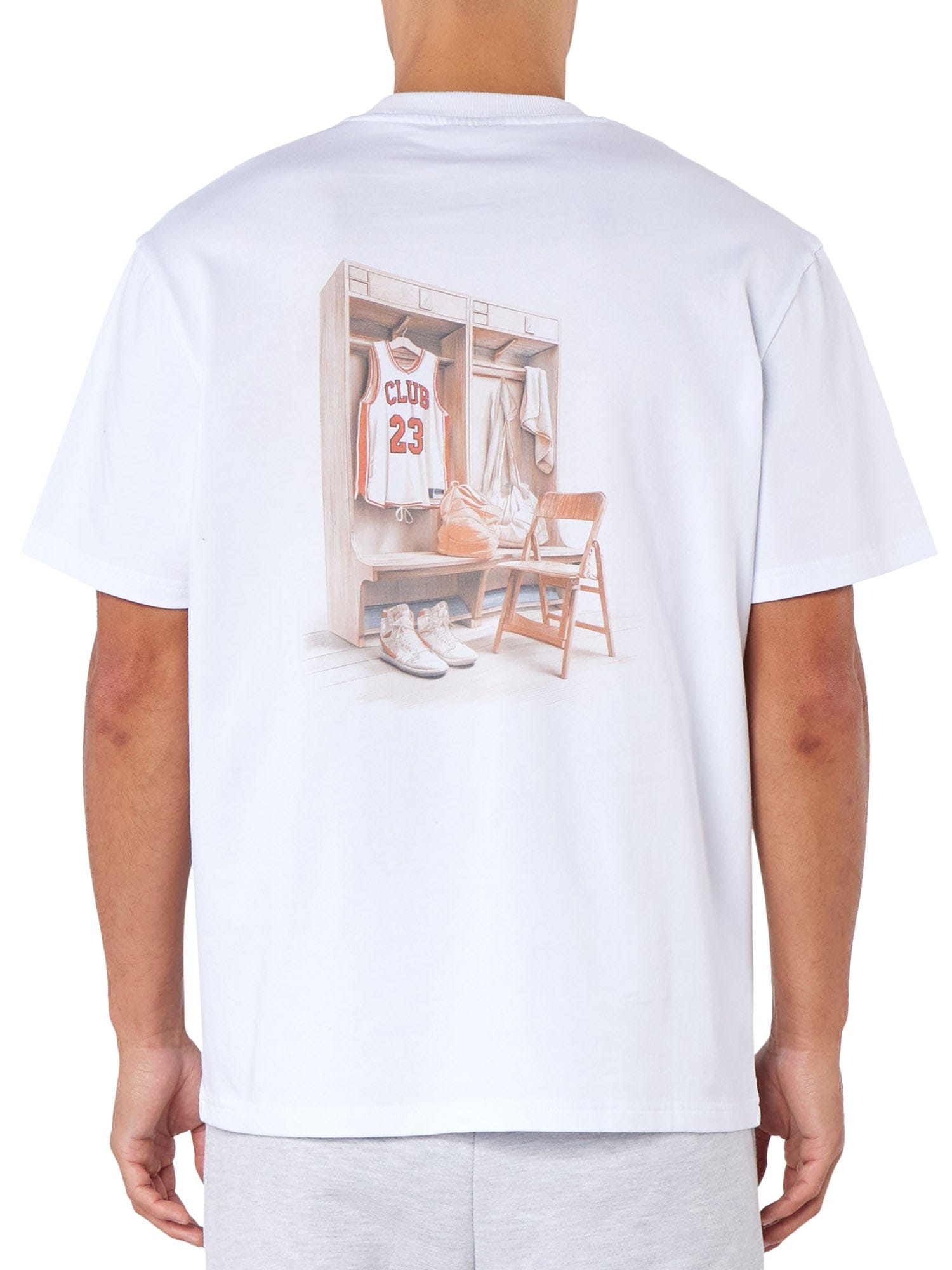 CLUB 1984. Club 23 Jersey T-shirt - White T-Shirt