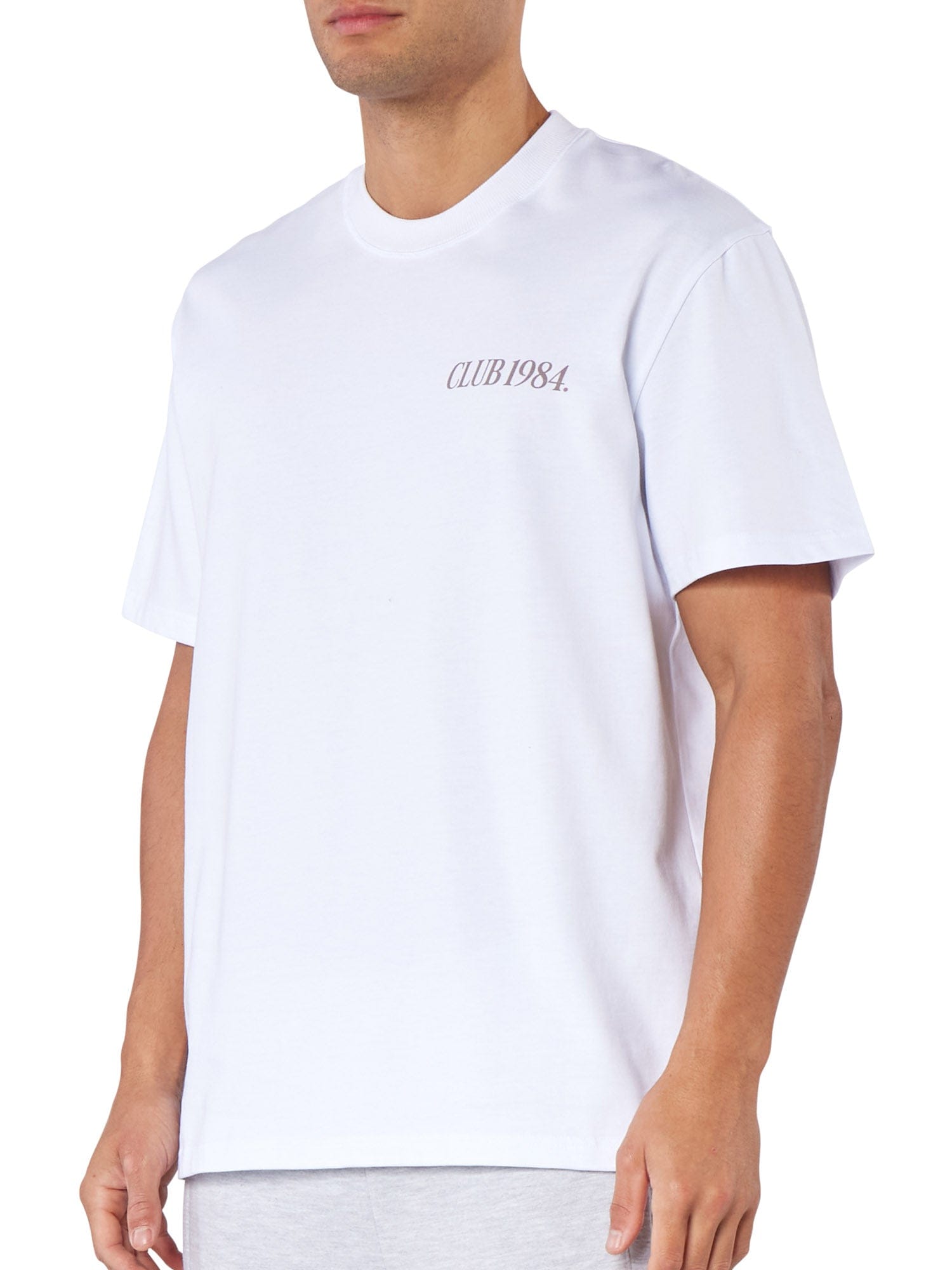 CLUB 1984. Club 23 Jersey T-shirt - White T-Shirt