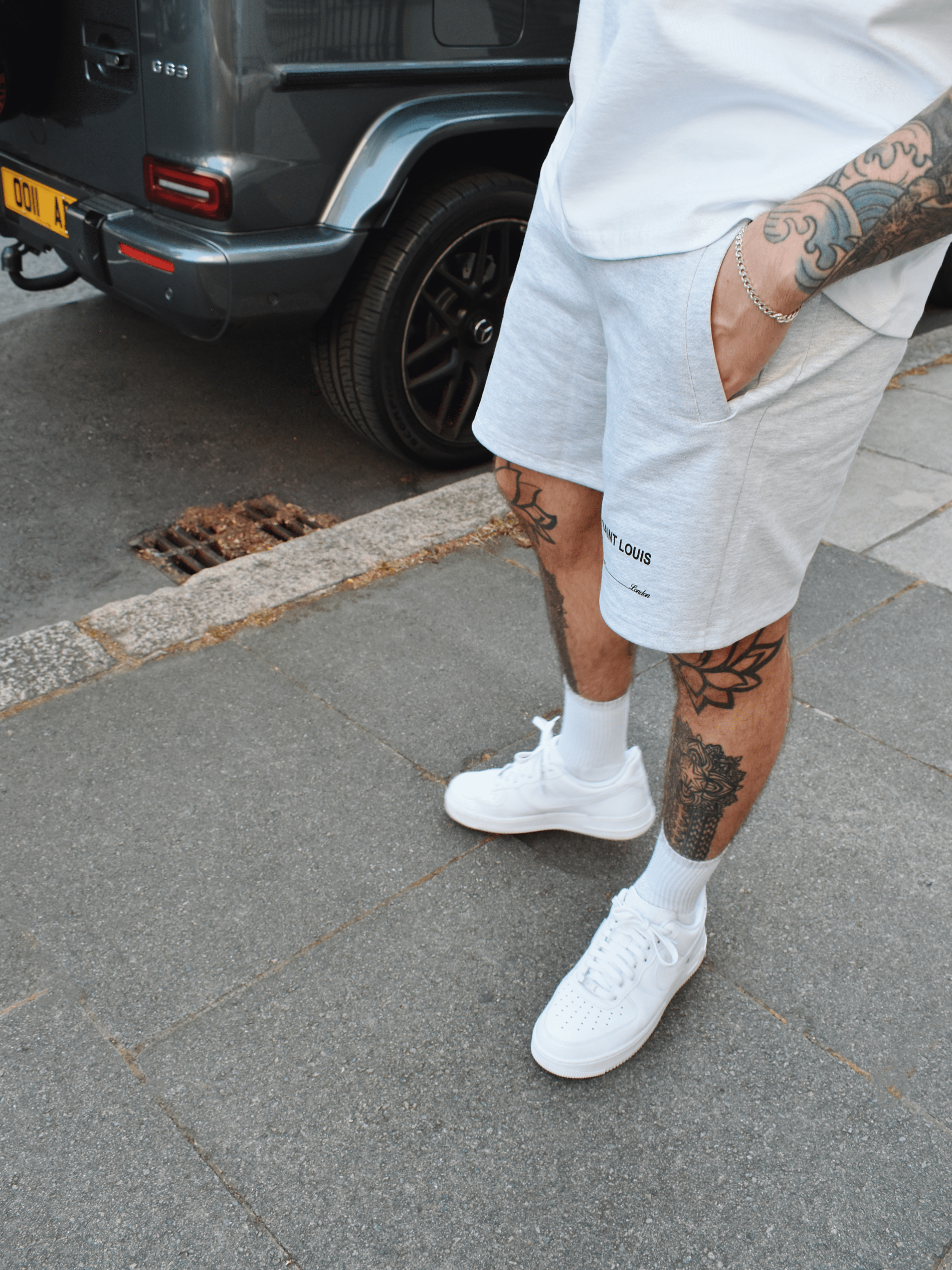 CLUB 1984. Club Archive Shorts - Grey shorts