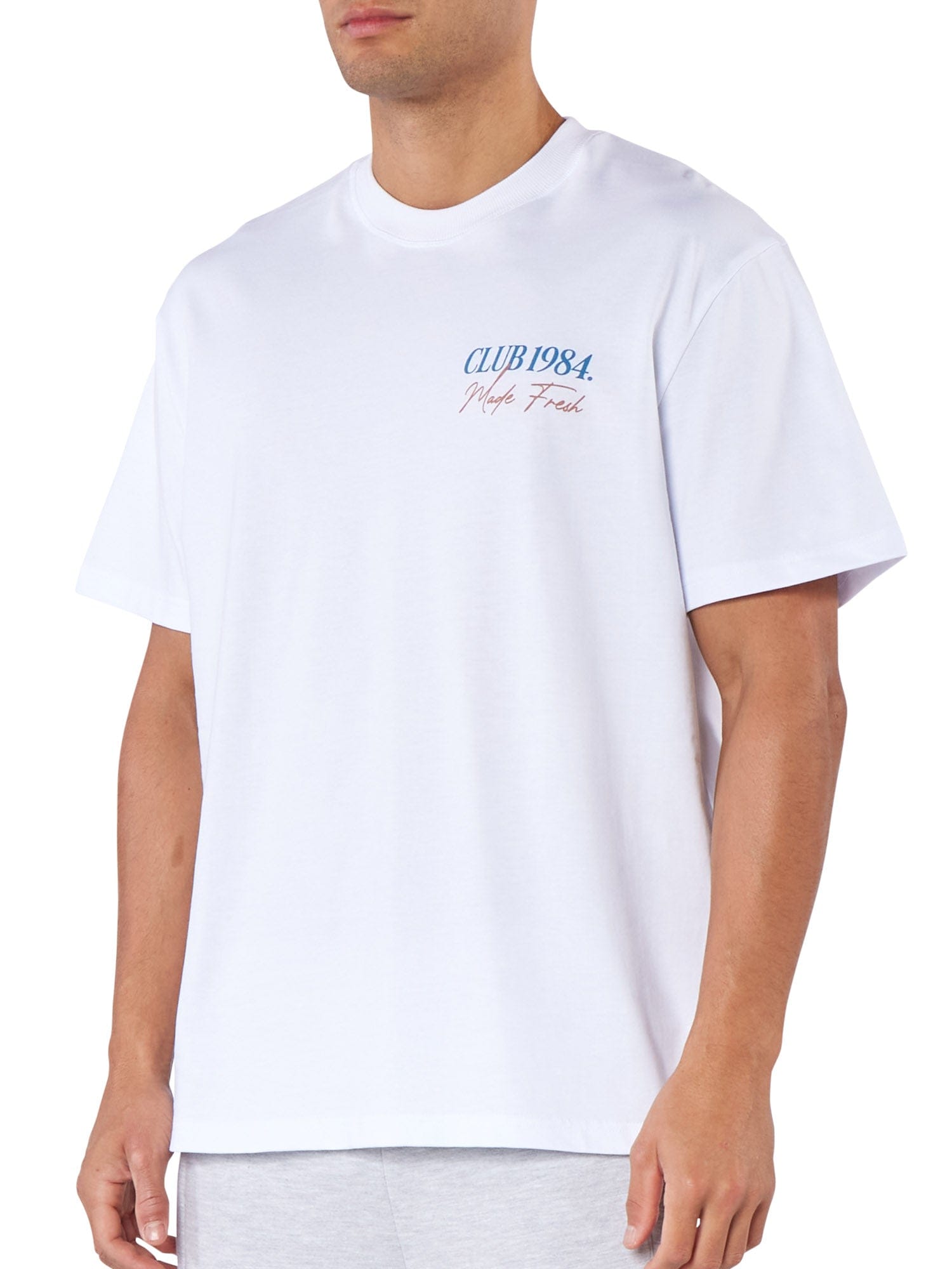 CLUB 1984. Club Donuts T-shirt - White T-Shirt