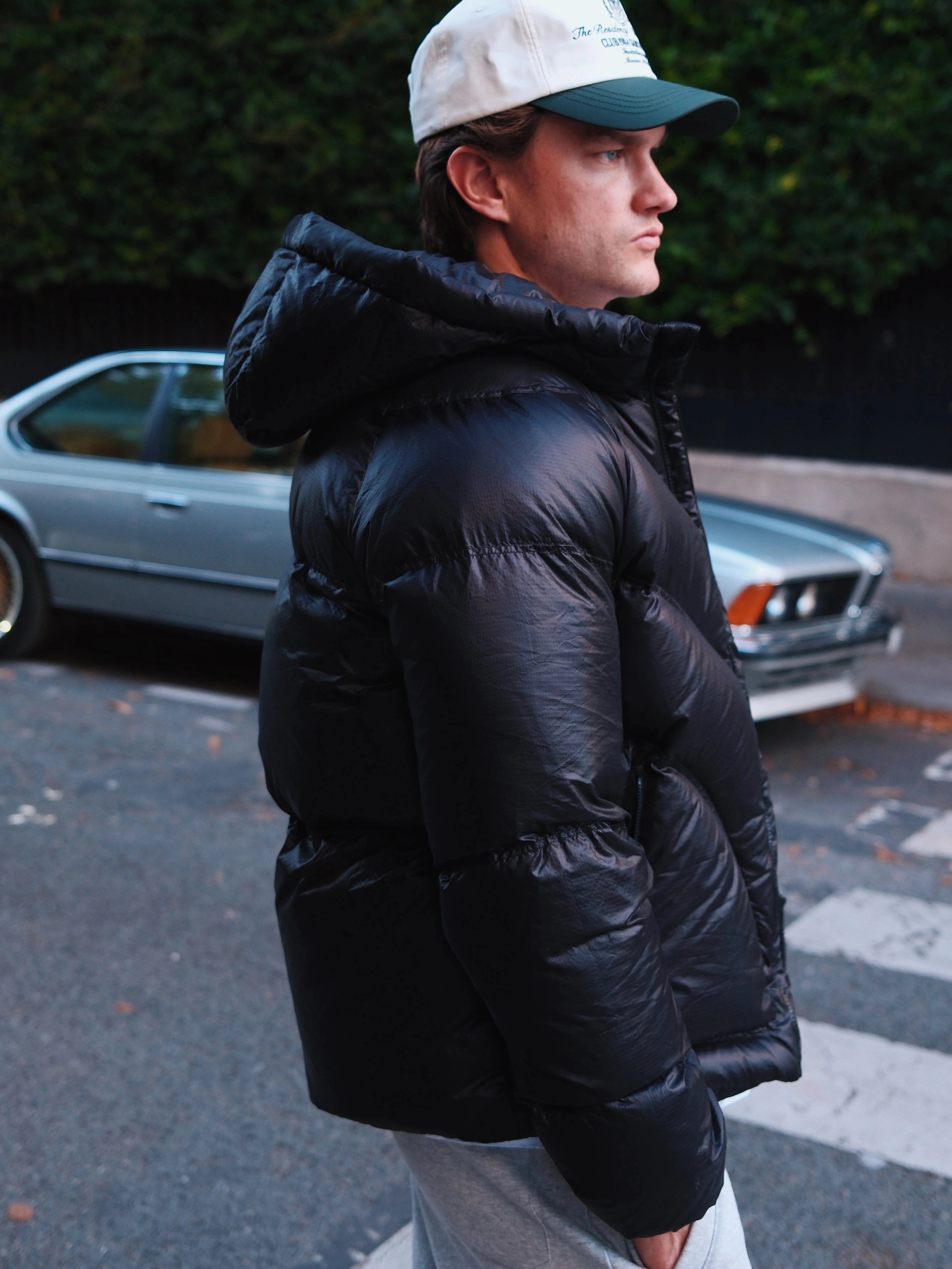 CLUB 1984. Club Down Puffer Jacket - Black Outerwear