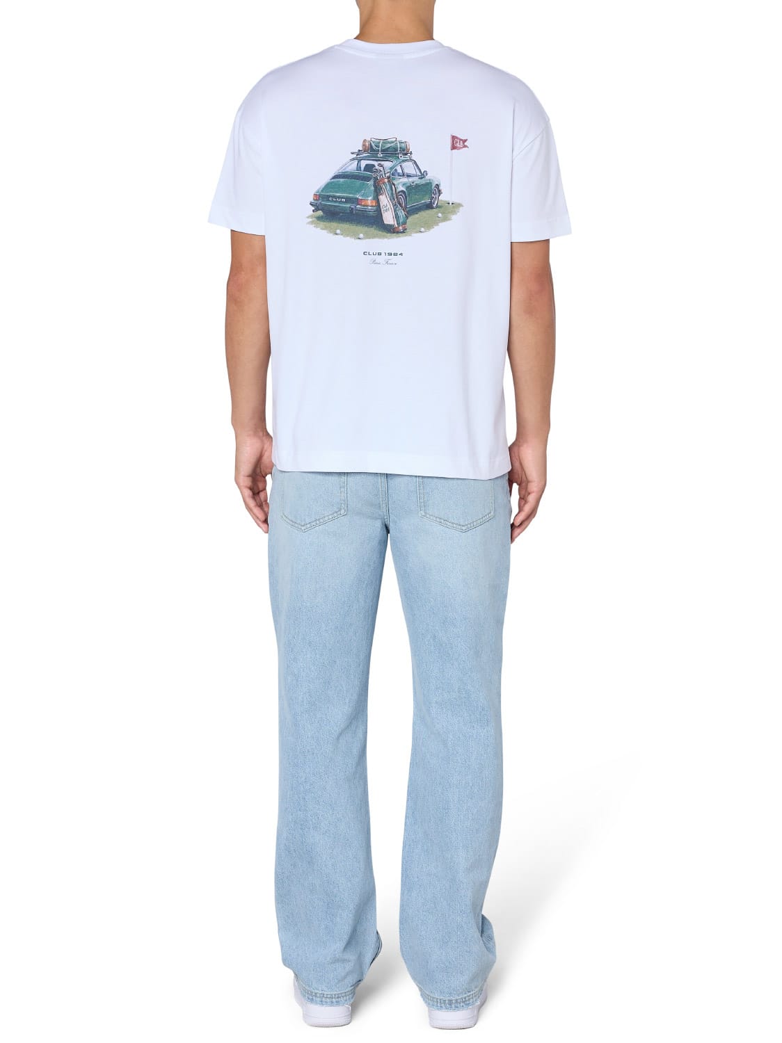 CLUB 1984. Club Golf T-shirt - White T-Shirt