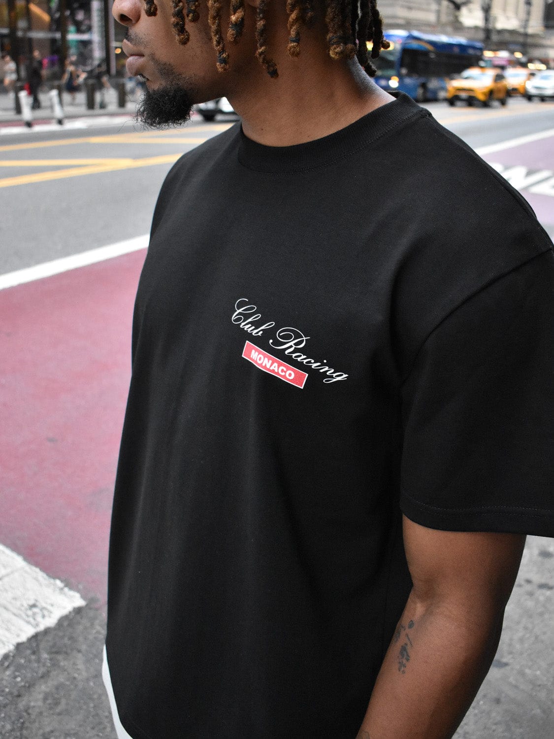 CLUB 1984. Club Racing T-shirt - Black T-Shirt