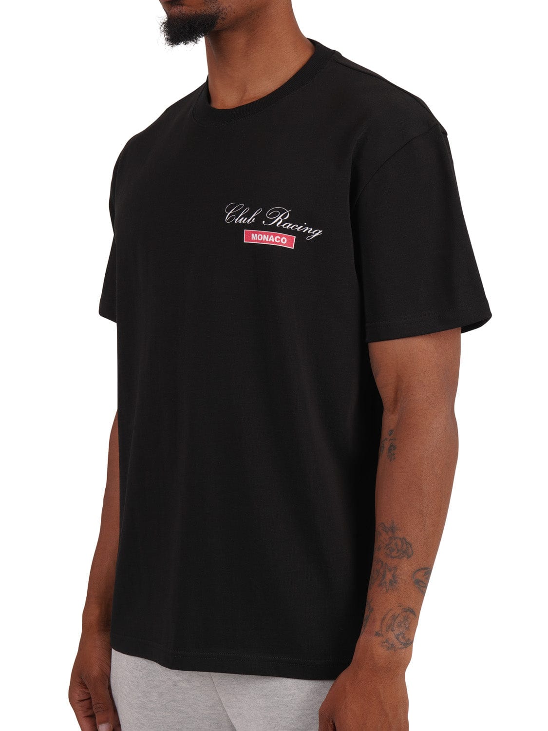 CLUB 1984. Club Racing T-shirt - Black T-Shirt