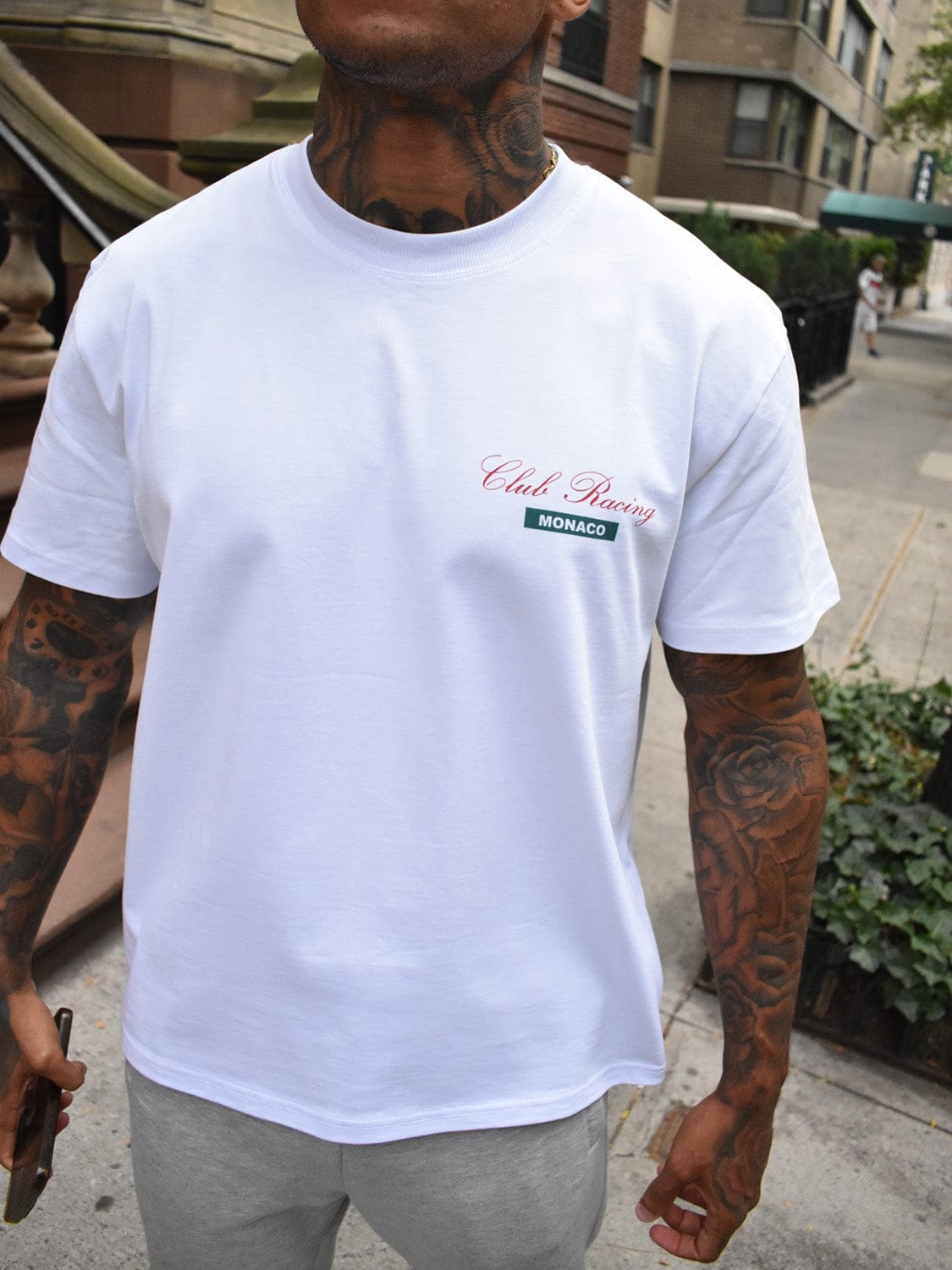 CLUB 1984. Club Racing T-shirt - White T-Shirt