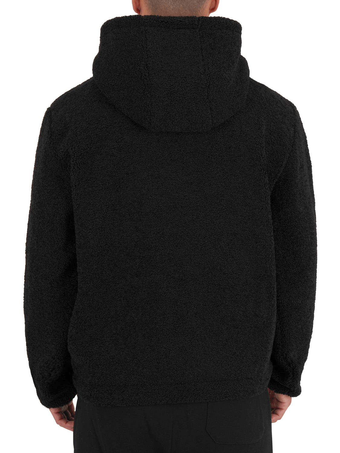 CLUB 1984. Club Sherpa Hoodie - Black Hoodie