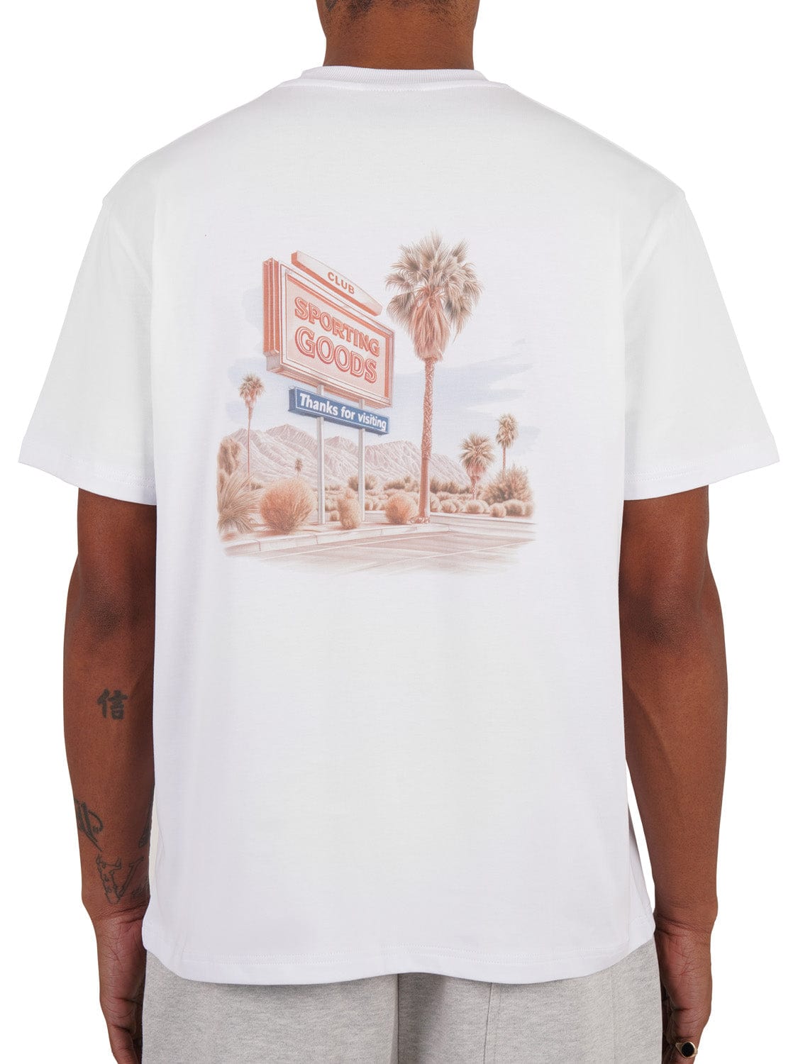 CLUB 1984. Club Sports T-shirt - White T-Shirt