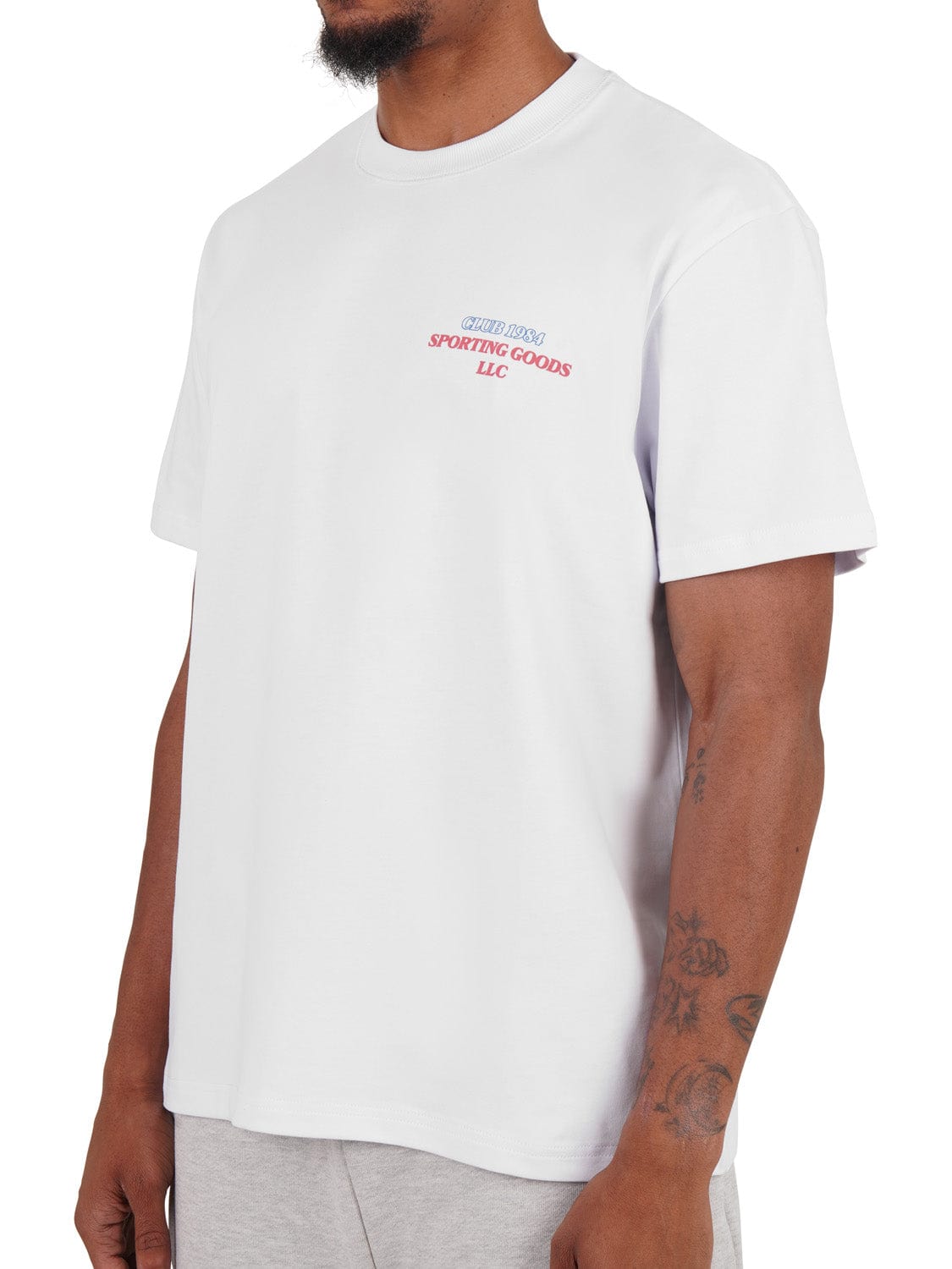 CLUB 1984. Club Sports T-shirt - White T-Shirt