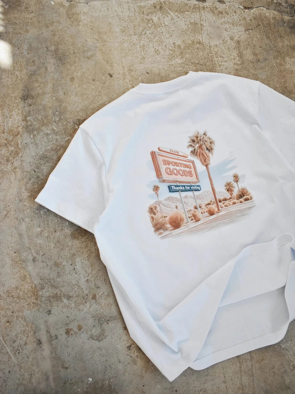 CLUB 1984. Club Sports T-shirt - White T-Shirt