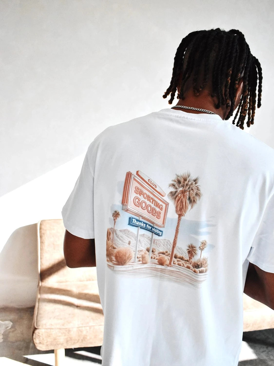 CLUB 1984. Club Sports T-shirt - White T-Shirt