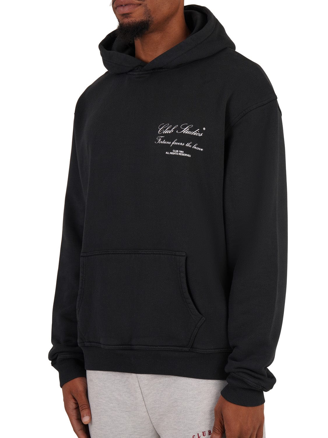 CLUB 1984. Club Studios Hoodie - Black Hoodie