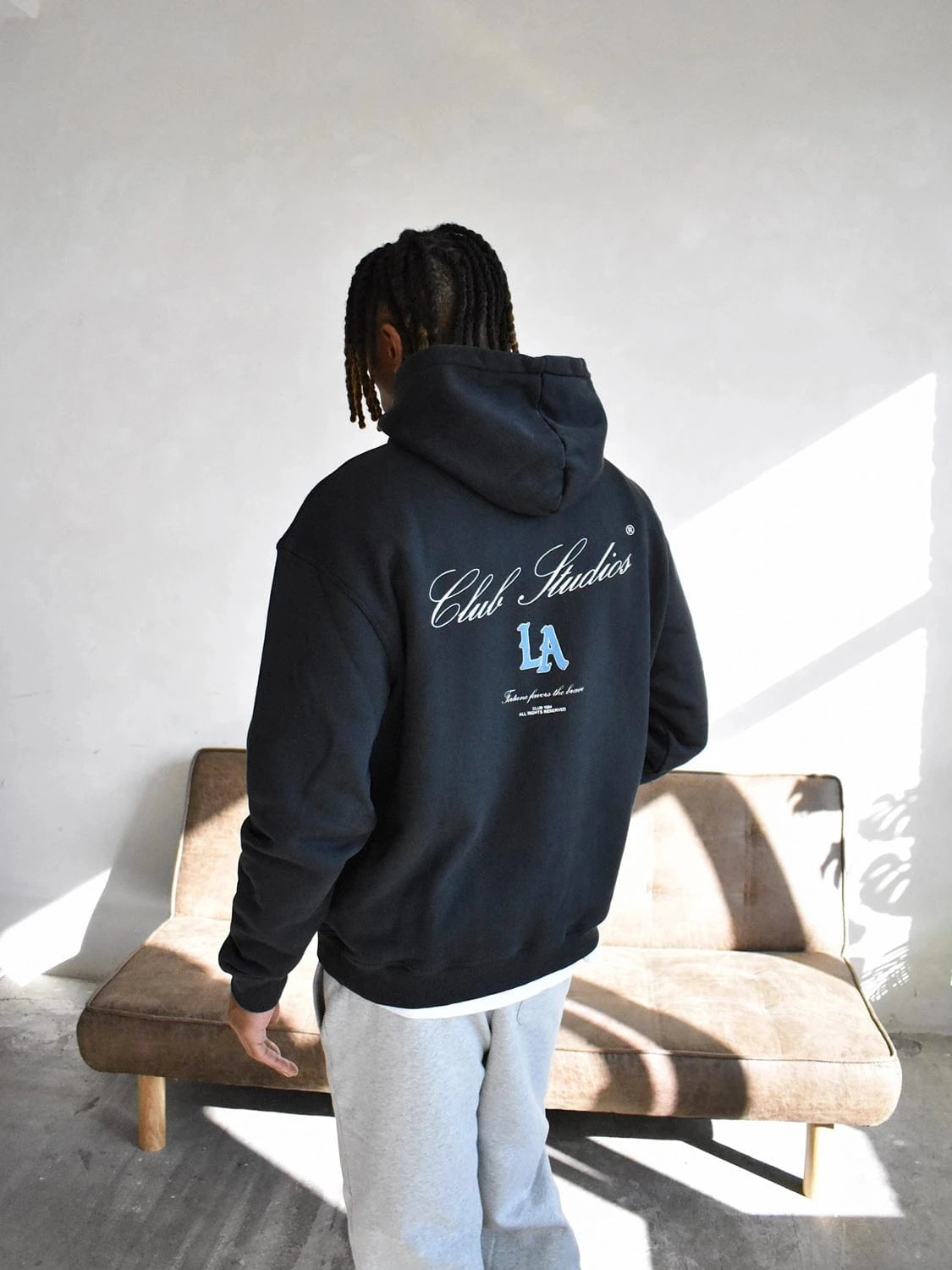 CLUB 1984. Club Studios Hoodie - Black Hoodie