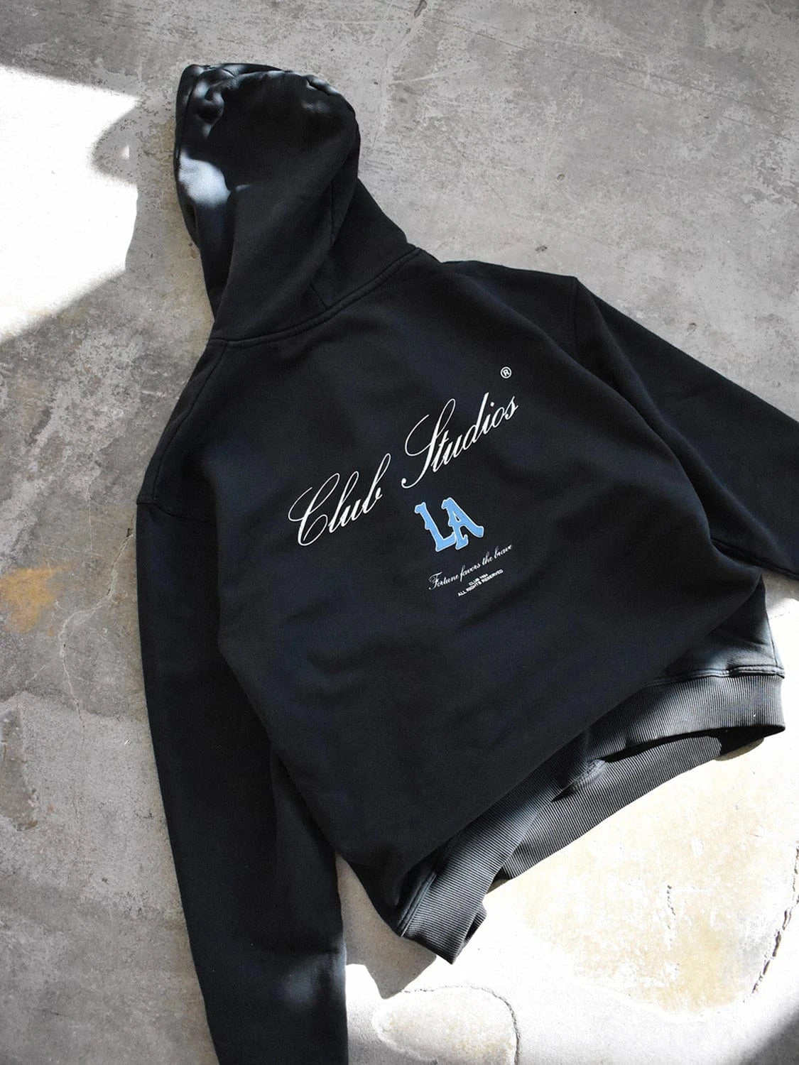 CLUB 1984. Club Studios Hoodie - Black Hoodie