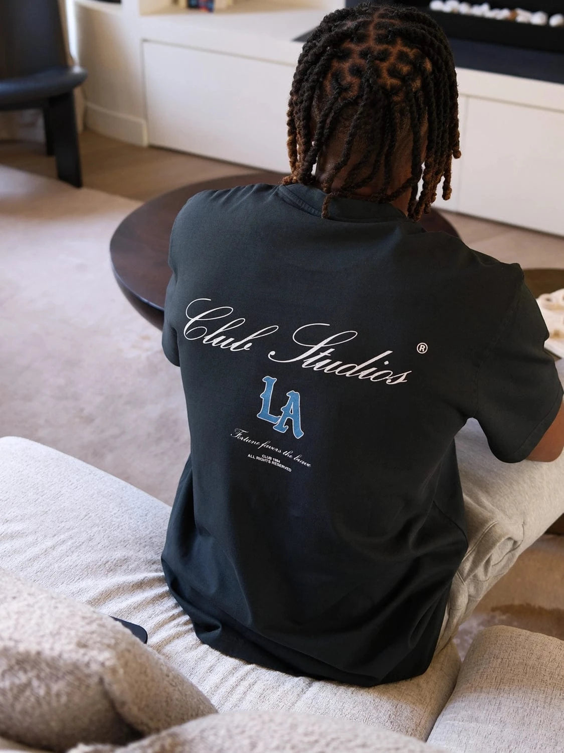 CLUB 1984. Club Studios T-shirt - Black T-Shirt