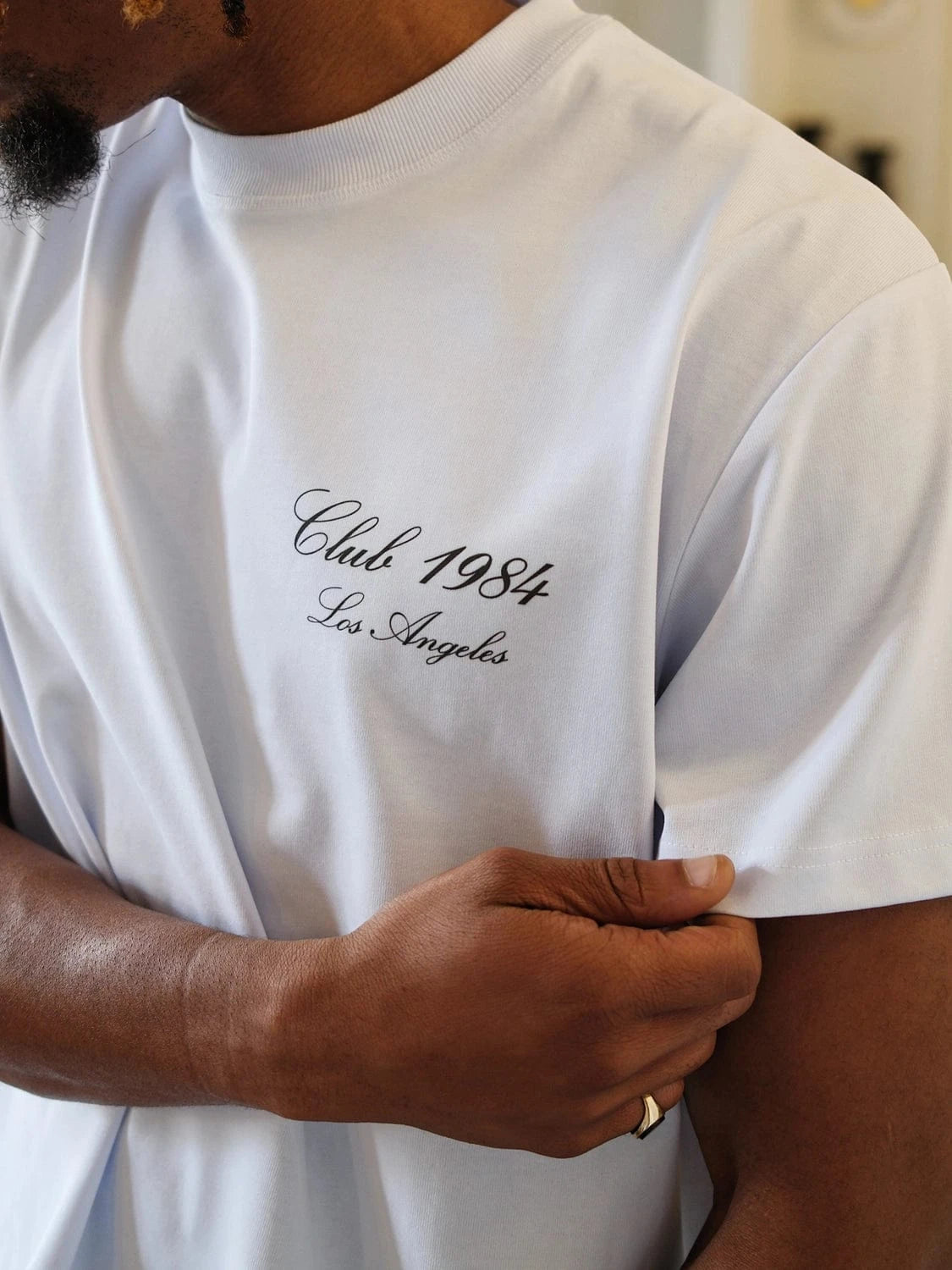 CLUB 1984. Club Transport T-shirt - White T-Shirt