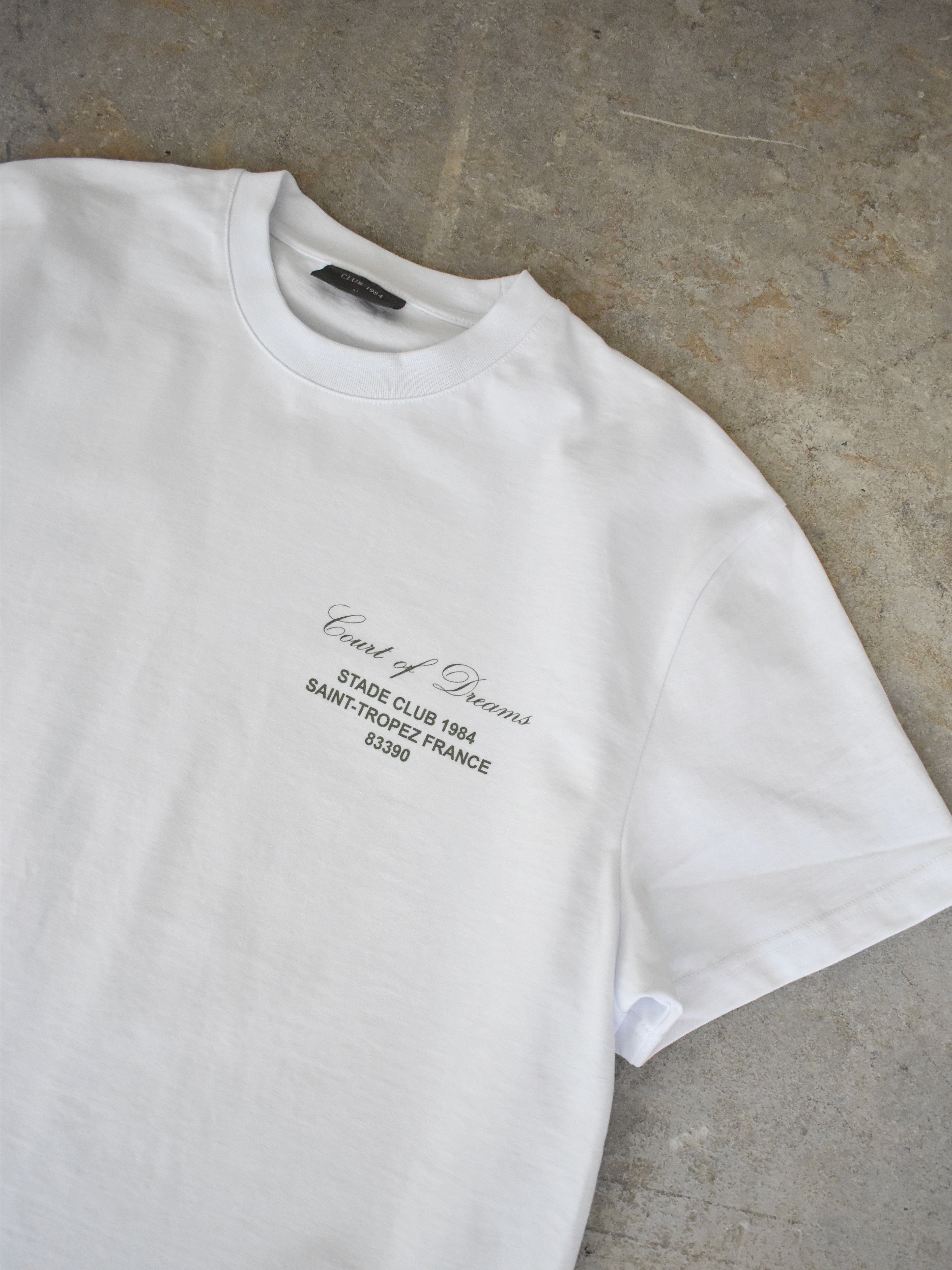 CLUB 1984. Court of Dreams T-Shirt - White T-Shirt