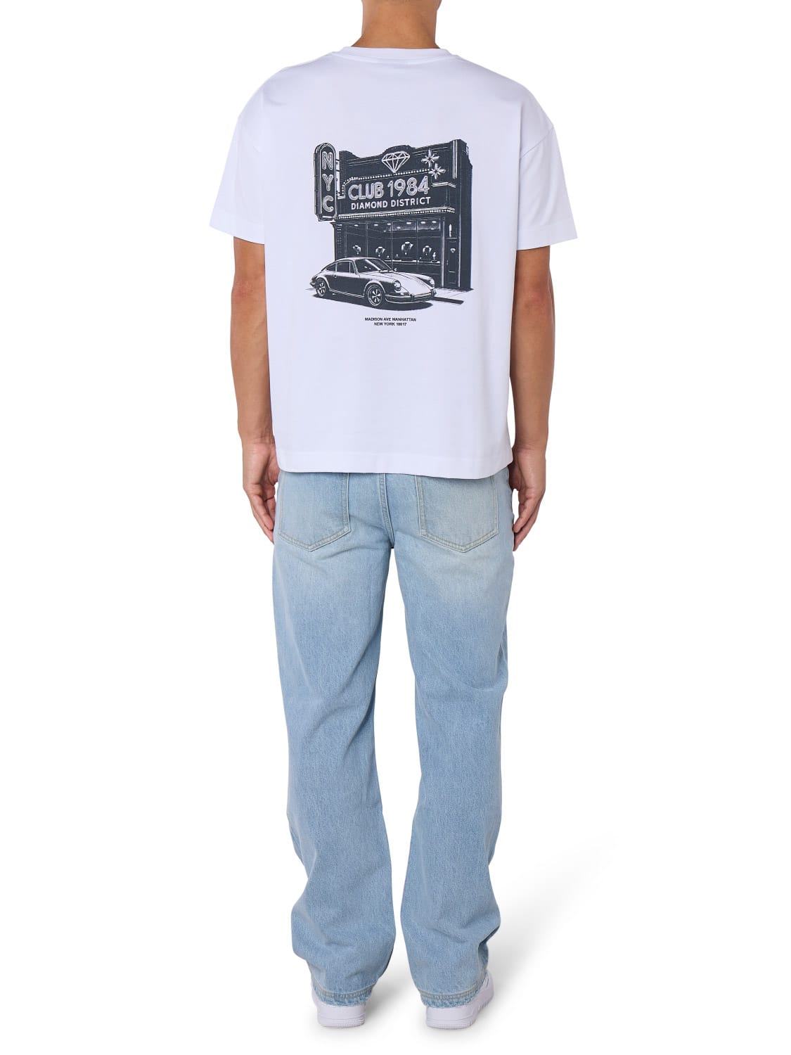 CLUB 1984. Diamond District T-shirt - White T-Shirt