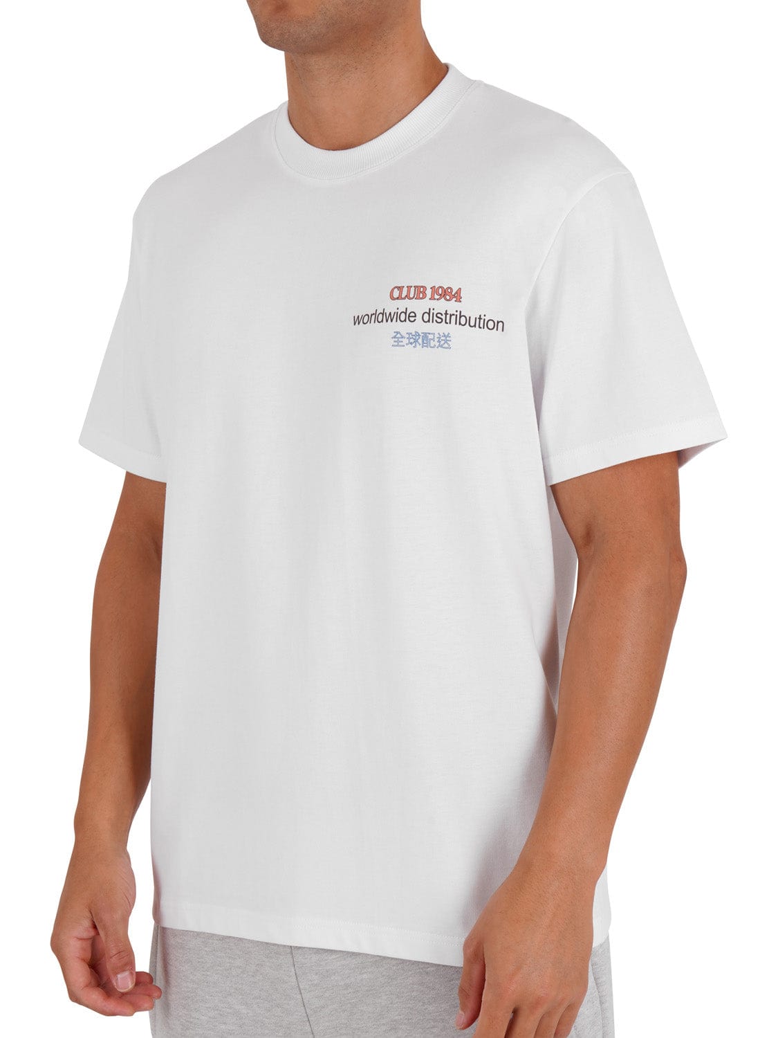 CLUB 1984. Distro T-shirt - White T-Shirt
