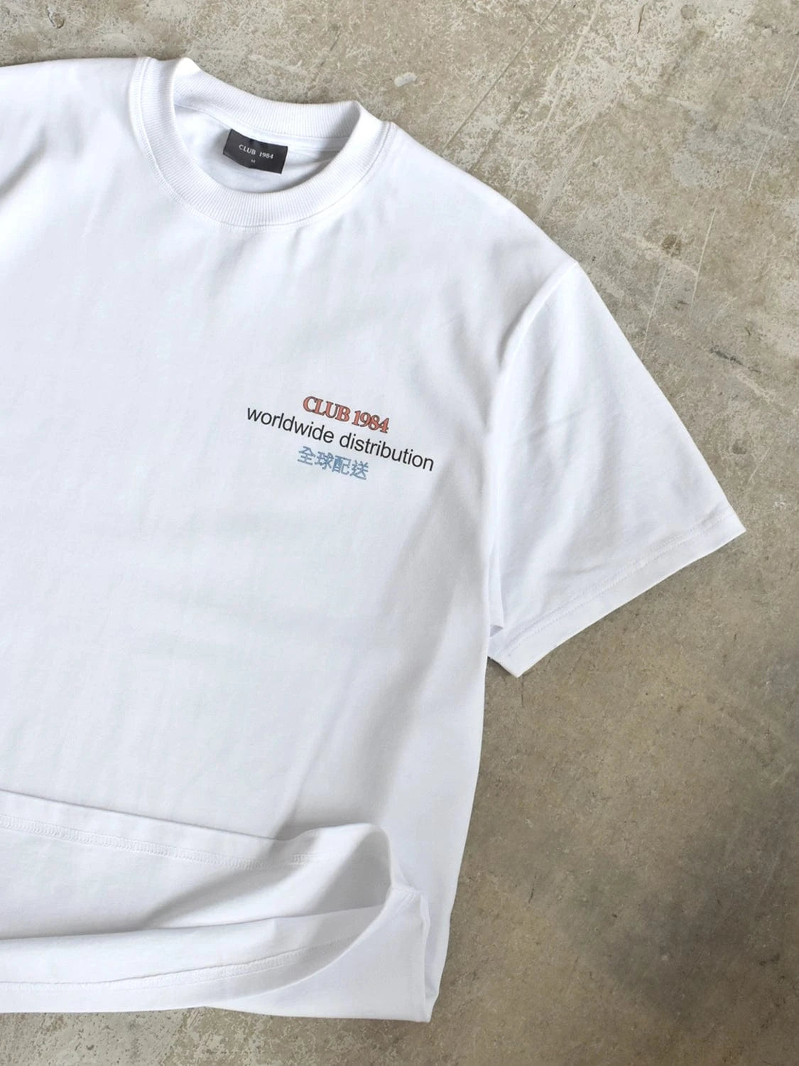 CLUB 1984. Distro T-shirt - White T-Shirt