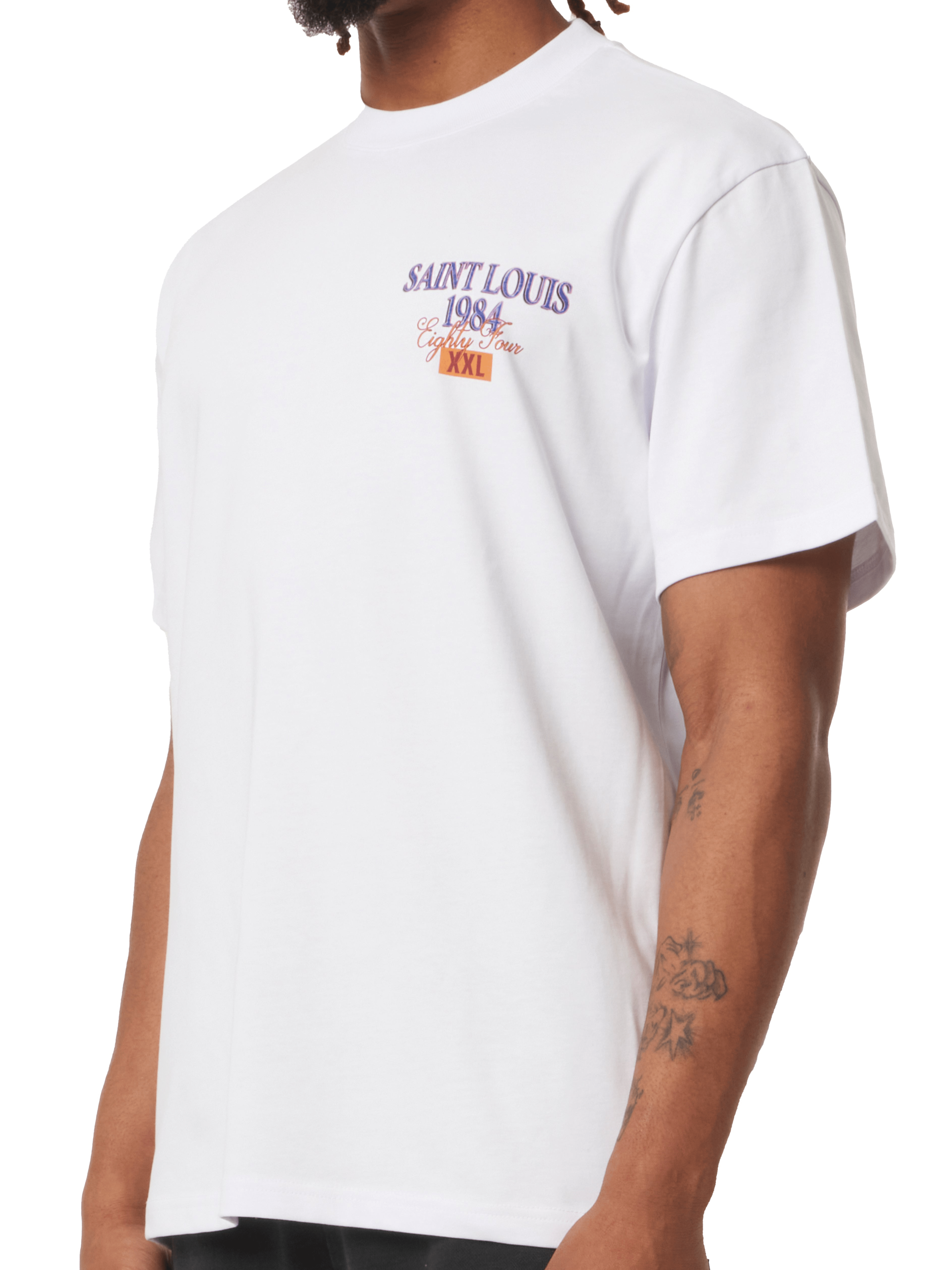 CLUB 1984. Eighty Four T-shirt - White T-Shirt