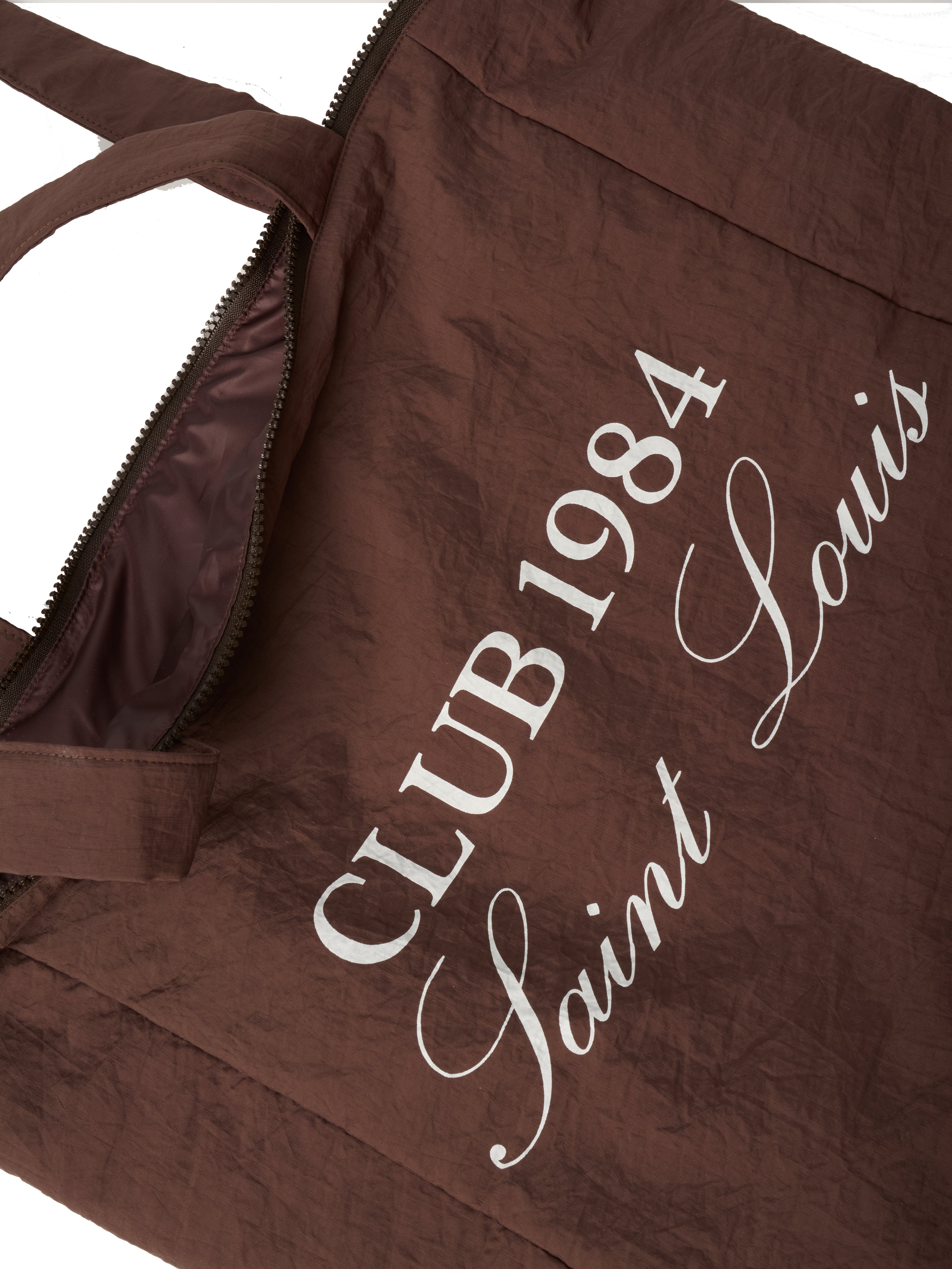 CLUB 1984. Essential Nylon Bag - Brown Accessories 1984-2024-0306-10