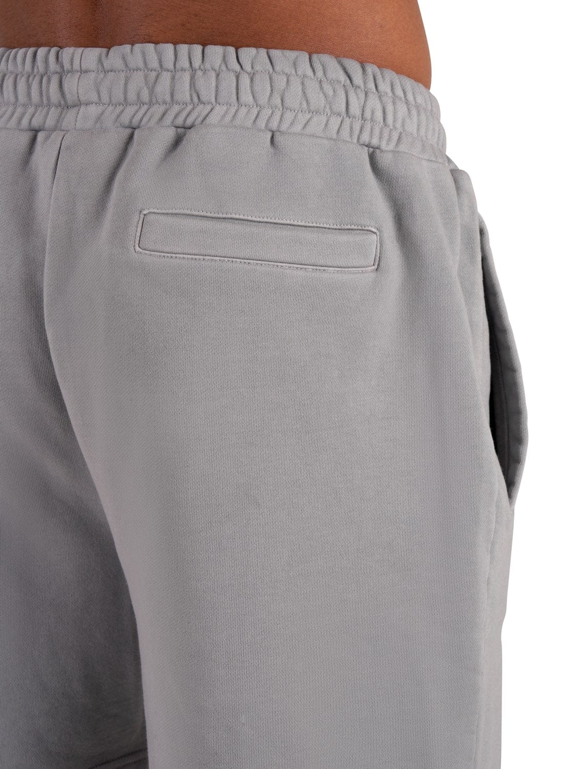 CLUB 1984. Essential Shorts - Washed Light Grey shorts