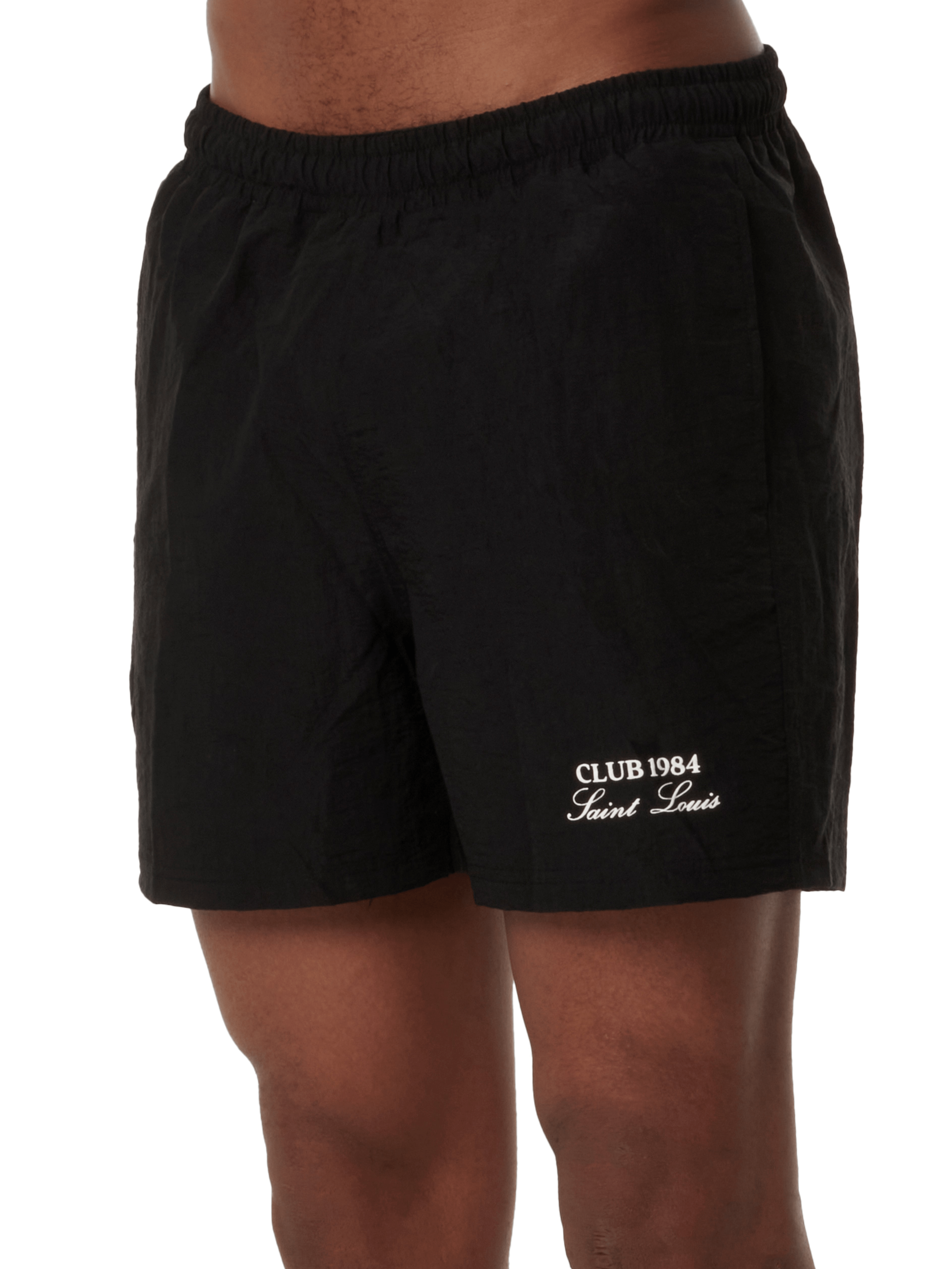 CLUB 1984. Essential Swim Shorts - Black shorts