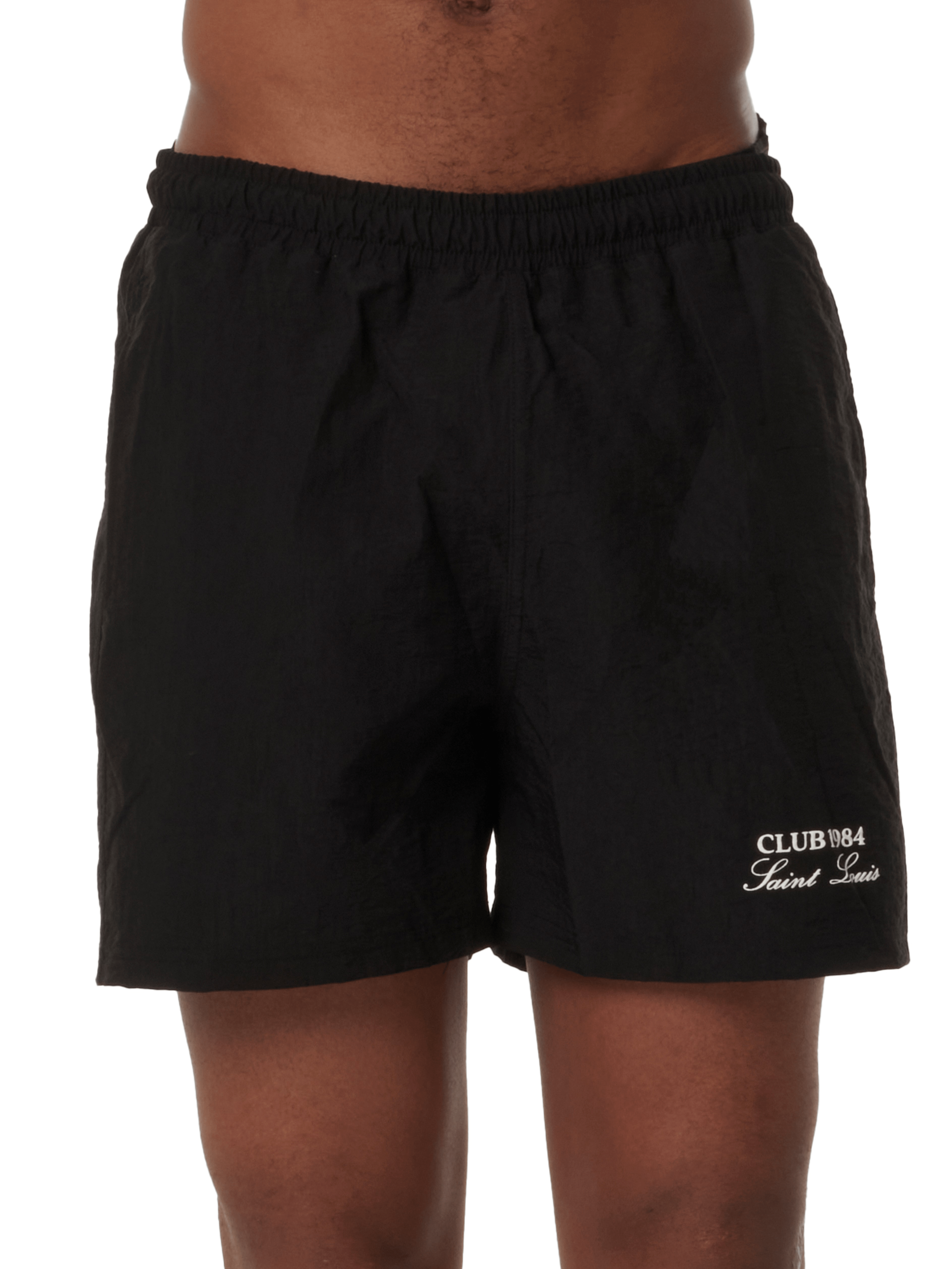 CLUB 1984. Essential Swim Shorts - Black shorts