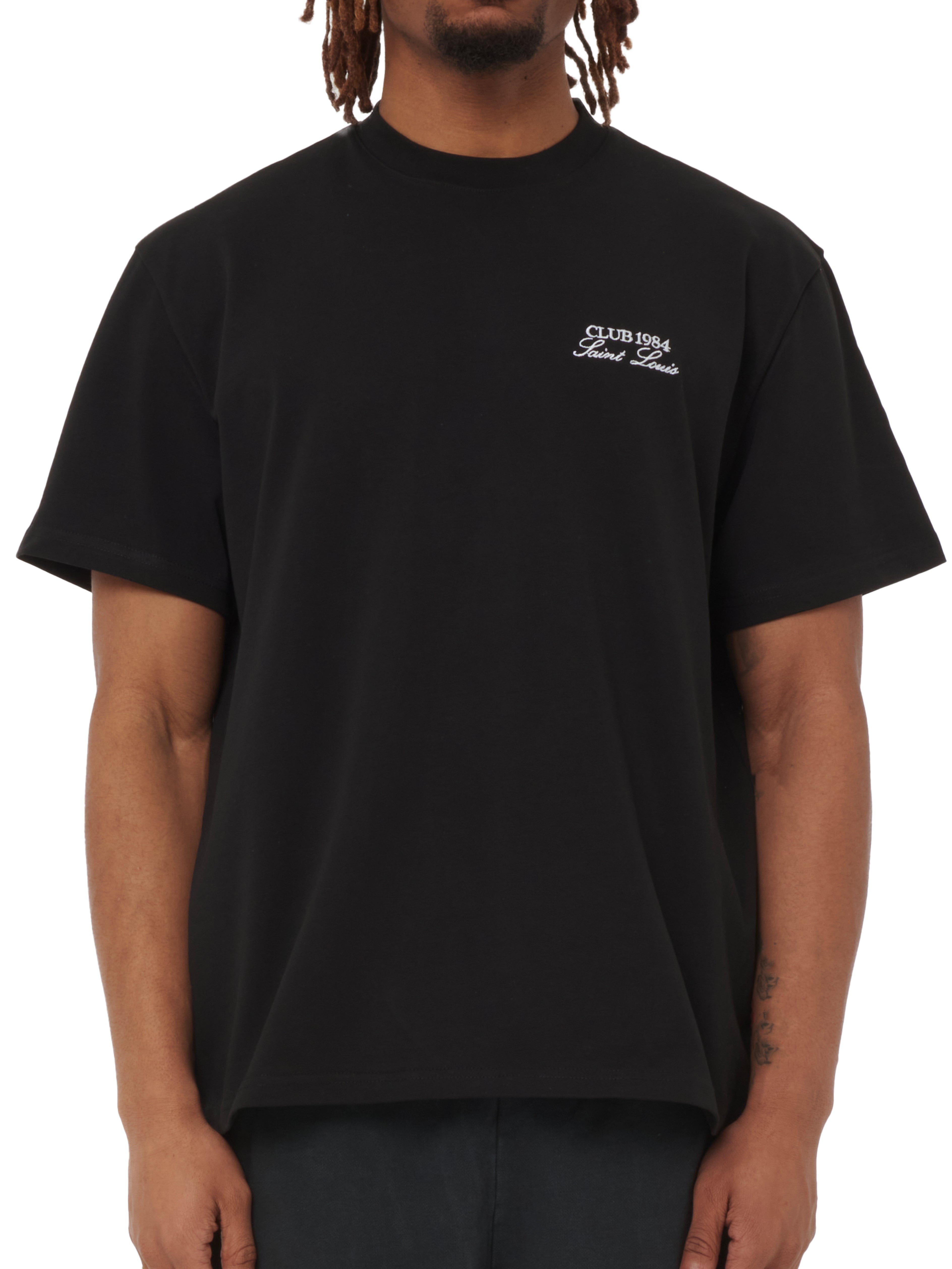 CLUB 1984. Essential T-shirt - Black T-Shirt
