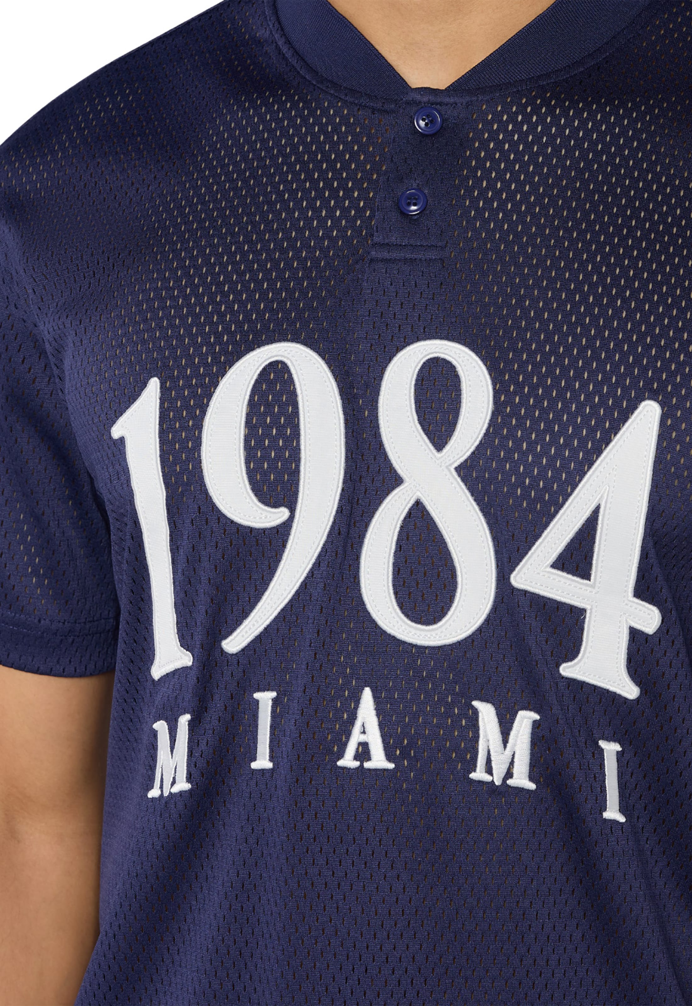 CLUB 1984. F&F Miami Baseball T-shirt - Navy T-Shirt